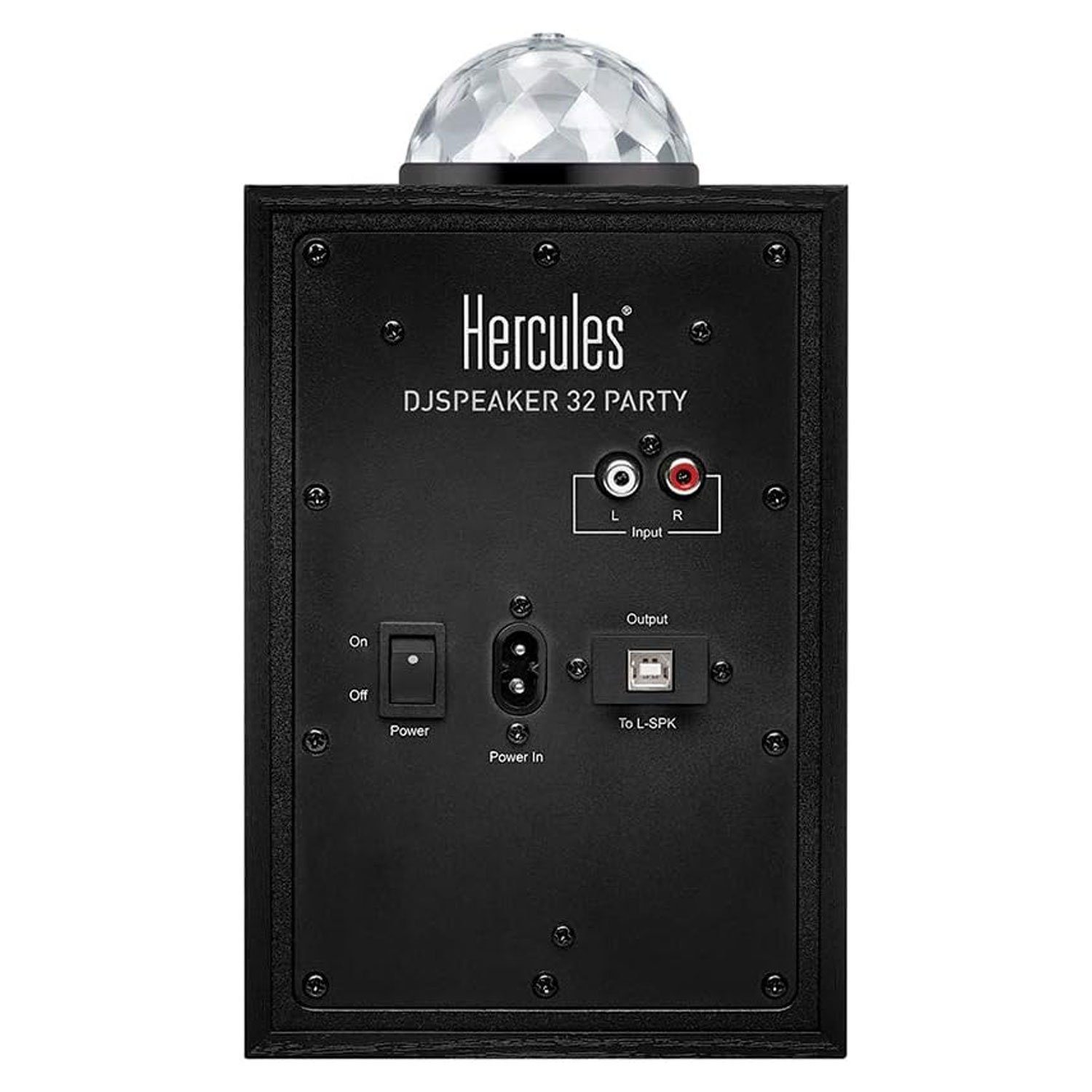 HERCULES DJ Speaker 32 W) Party-Lautsprecher 30 (Monitor-Boxen