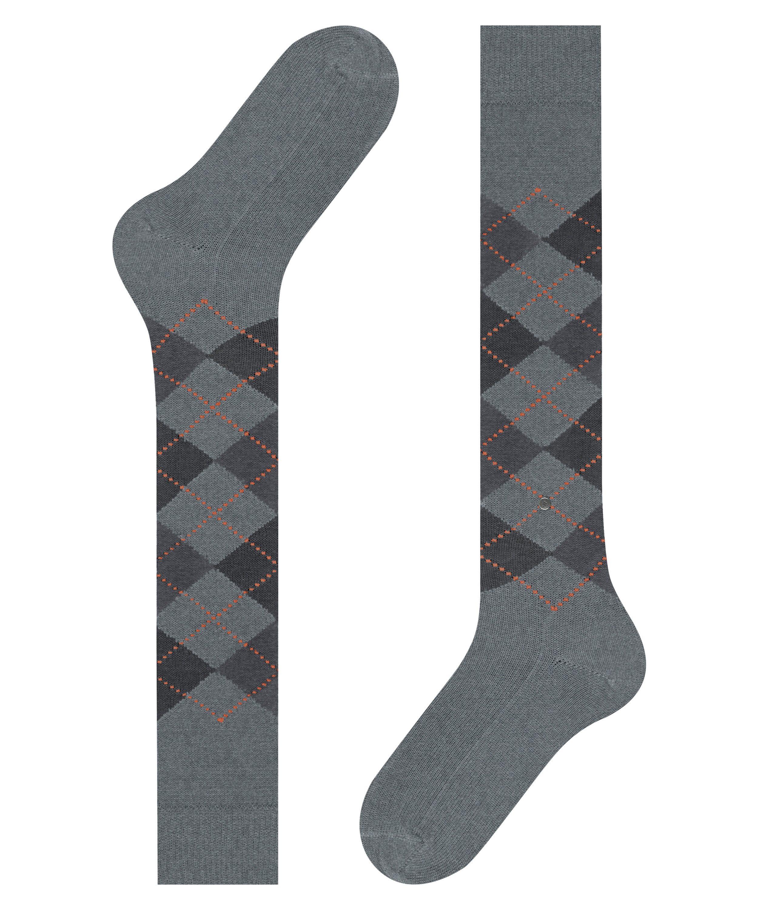 Burlington Kniestrümpfe Preston Einheitsgröße 40-46, Argyle-Muster, besonders weich – Bild 5 von 5