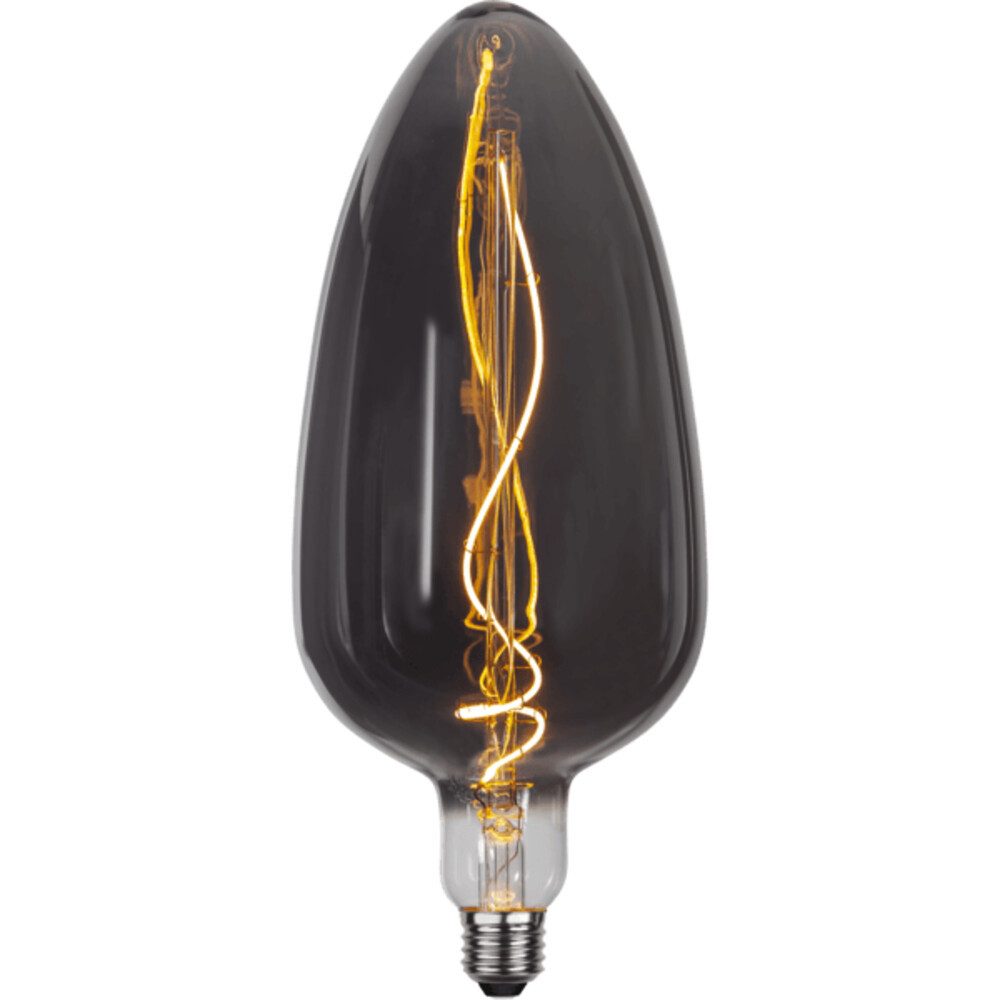 STAR TRADING LED-Leuchtmittel "Industrial Vintage" E27, 4,5W, 2200K, 95lm, Kerze, warmweiß, Ra: 95, E27, warmweiß