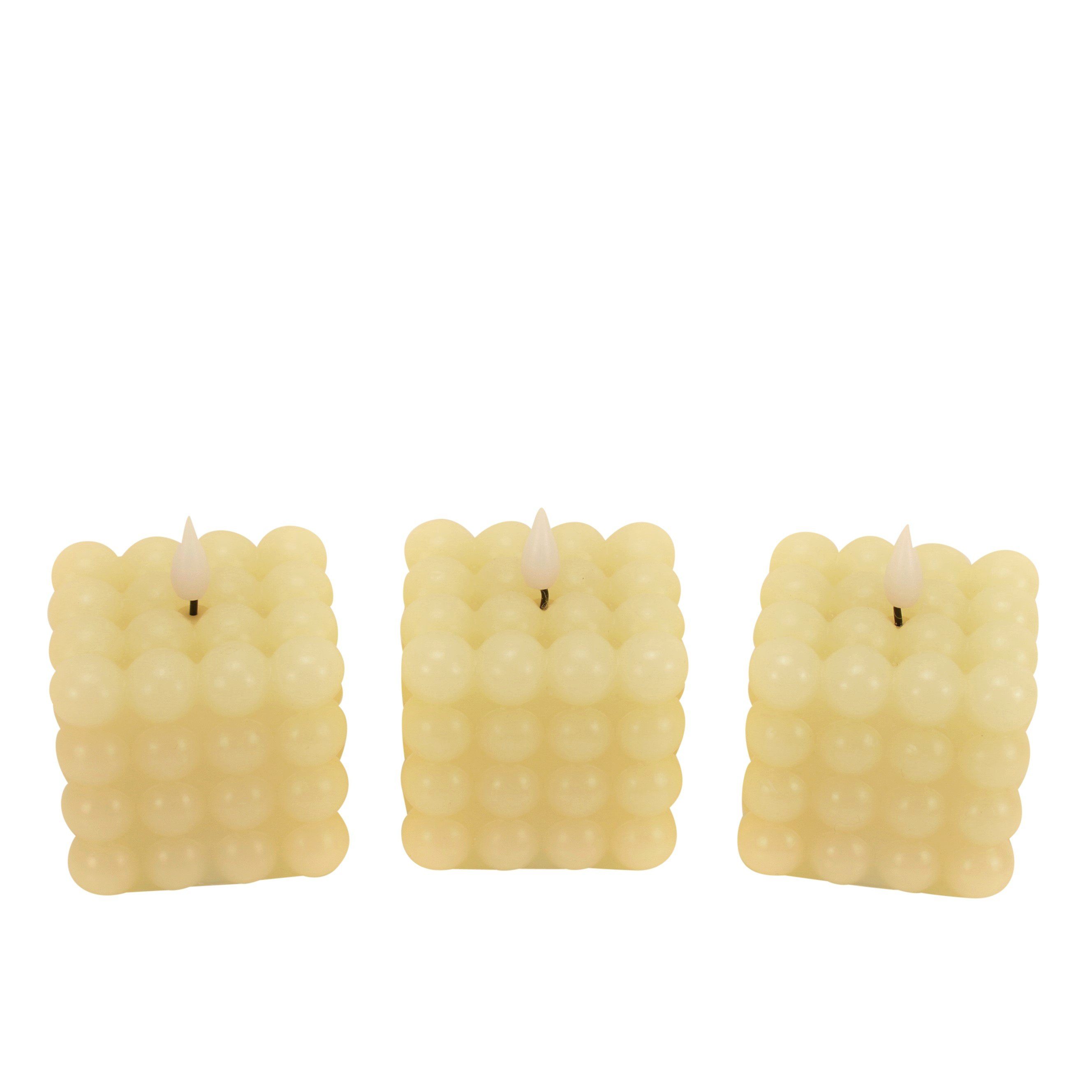 Online-Fuchs LED-Kerze 3er Set LED Bubble günstig online kaufen