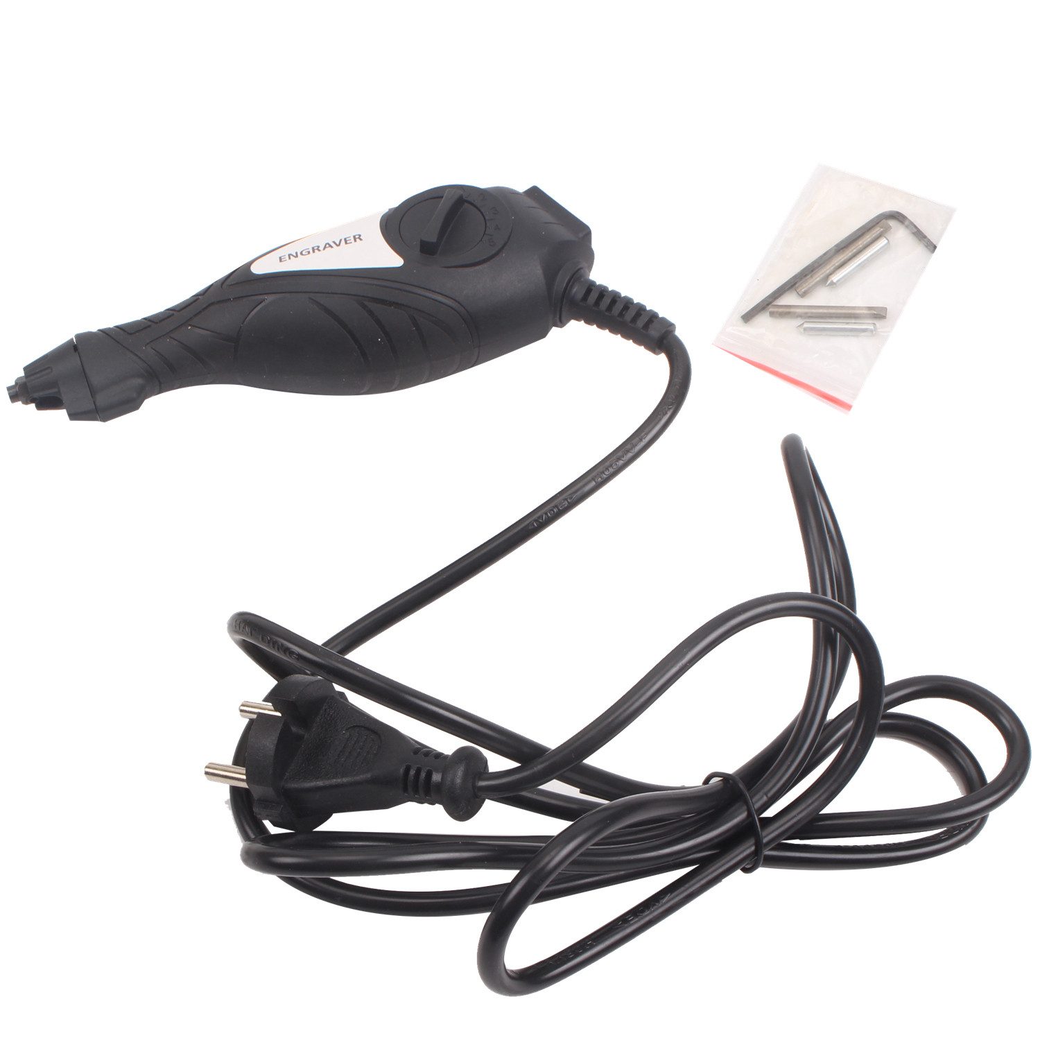 CCLIFE Graviergerät 13W Gravurgeräte Gravurwerkzeug mit 3 Zubehören, 1-St.