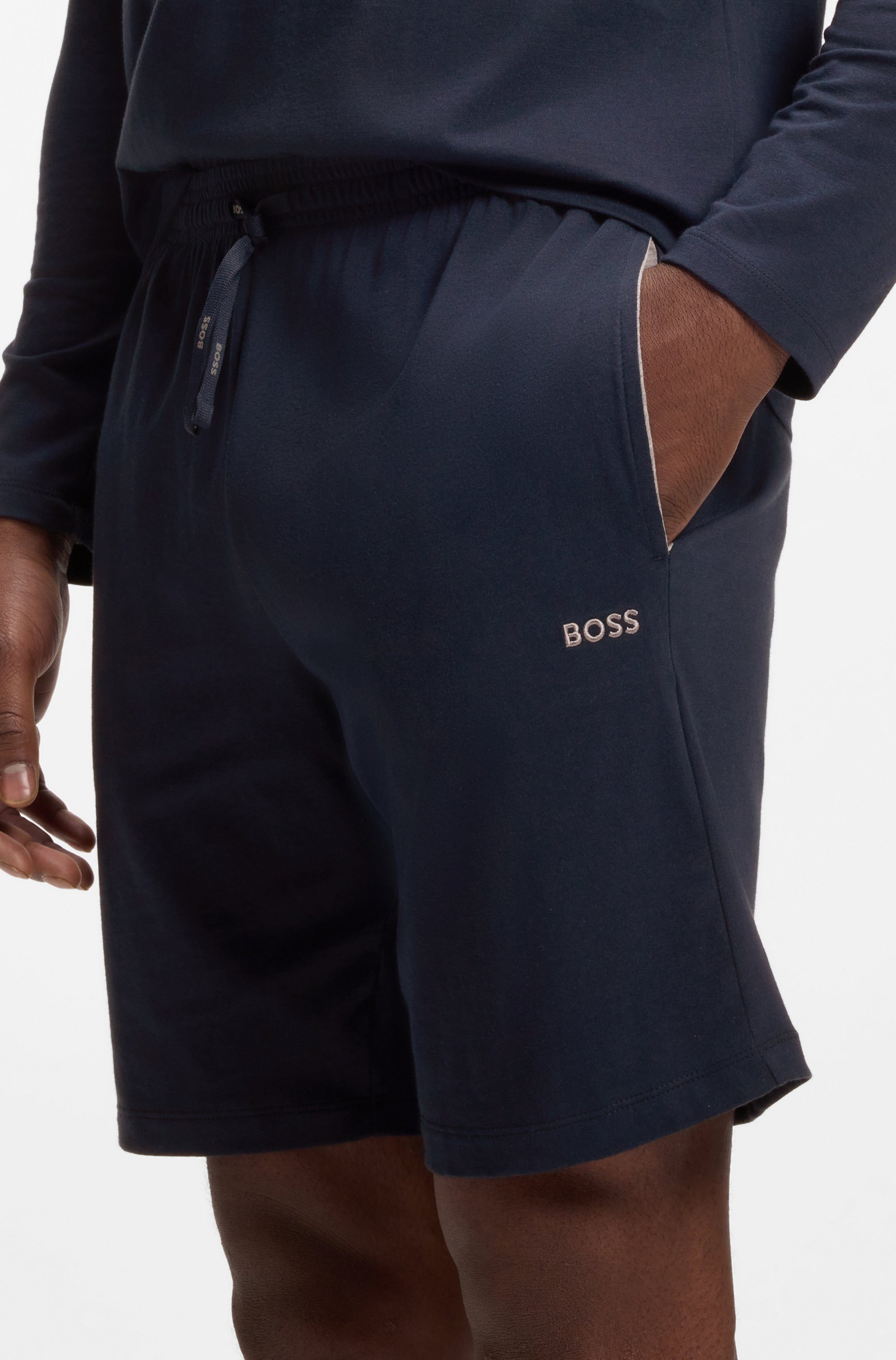 BOSS Sweatshorts Mix&Match Short CW mit BOSS Logo