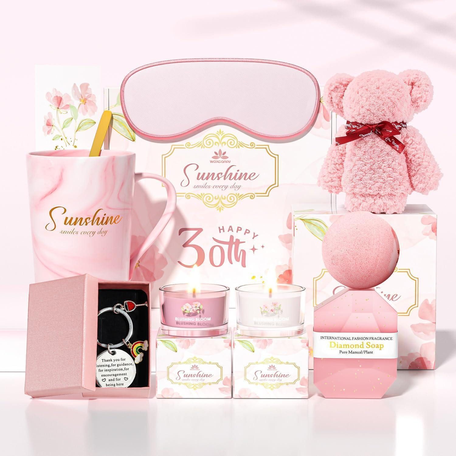 LuxusKollektion Geschenkbox Geschenkset Frau Geburtstags SPA Tee Keramik Tasse limited (1 St)