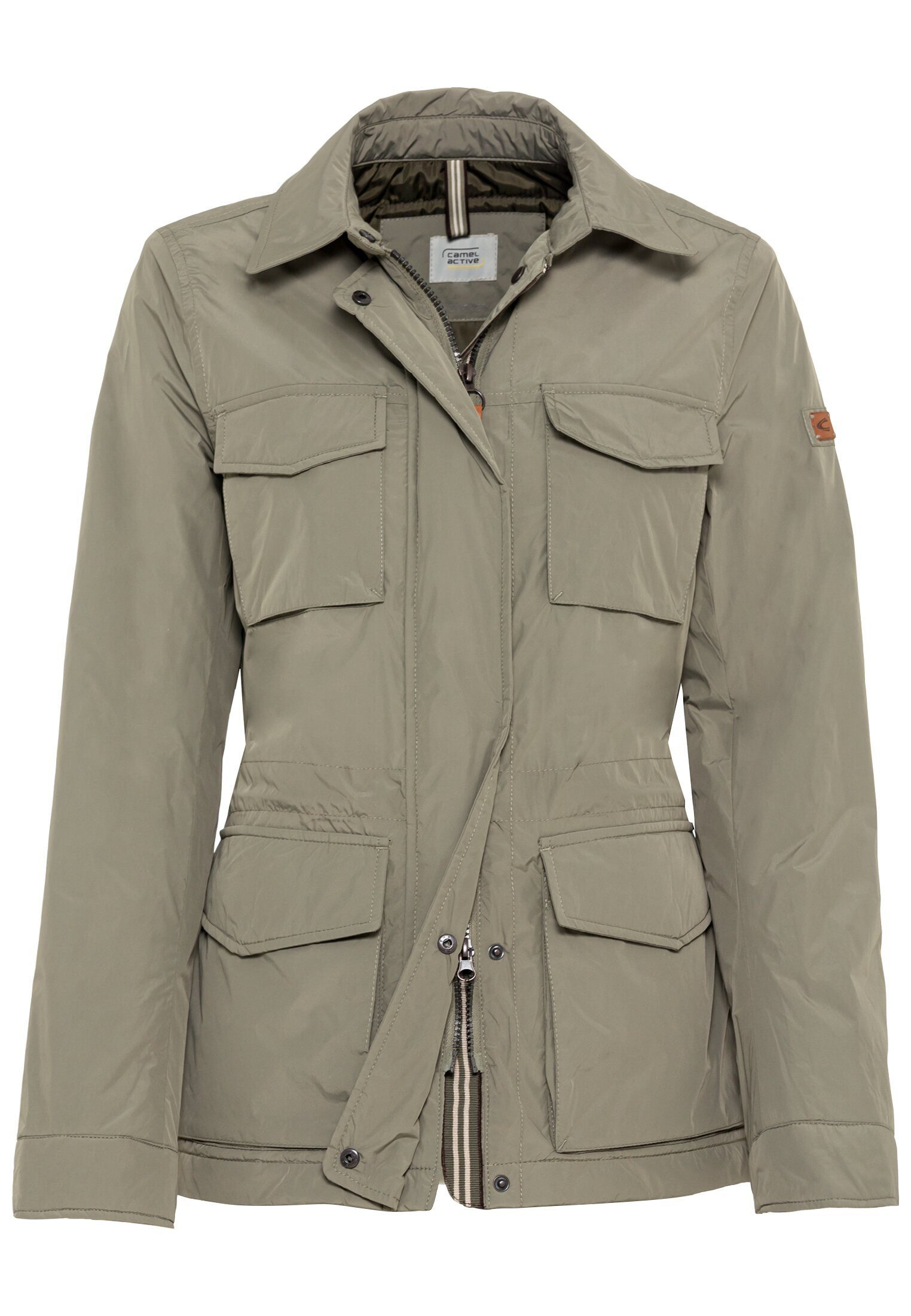 camel active Fieldjacket Fieldjacket aus recyceltem Polyester