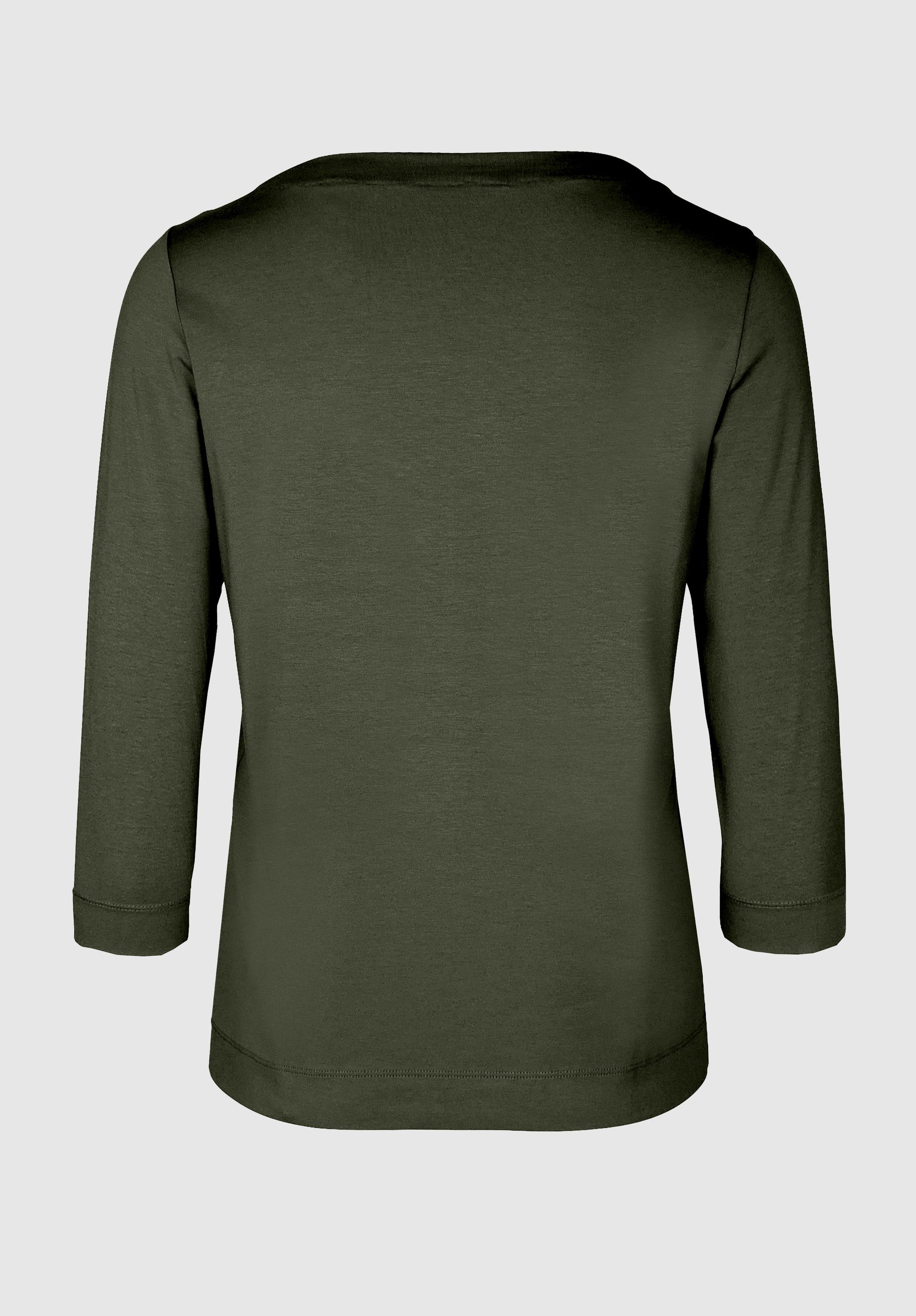 bianca 3/4-Arm-Shirt Look und in Trendfarben modernem cypress DIELLA angesagten