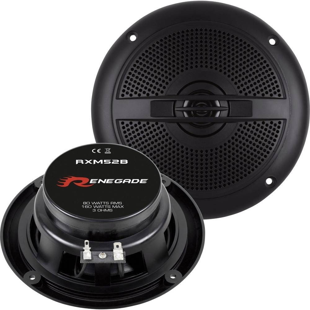 Renegade 13 cm (5.25) Outdoor 2-Wege Koaxial-Lautsprecher Auto-Lautsprecher