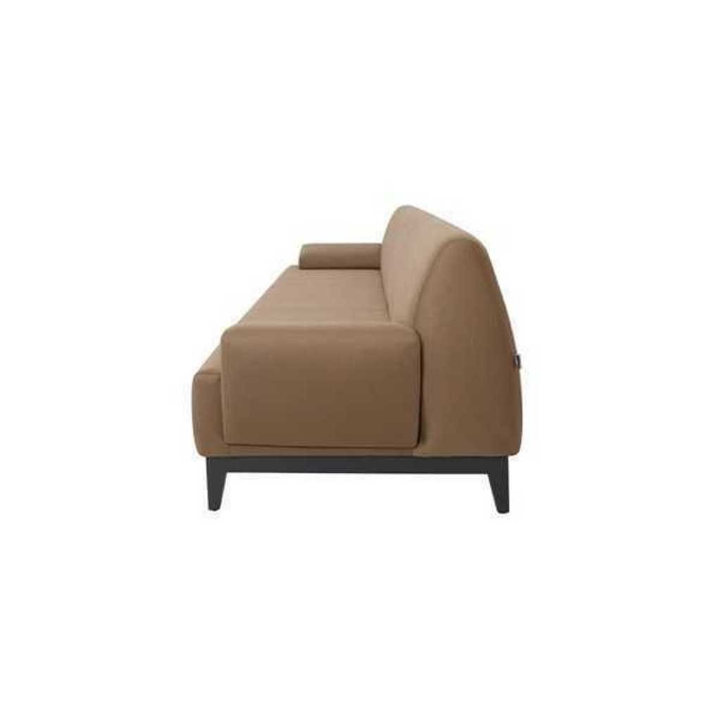 Wohnzimmer Europa Zweisitzer Couch Made 1 2-er Brauner in 2-Sitzer JVmoebel 2-Sitzer Polster Teile, Moderner Neu,