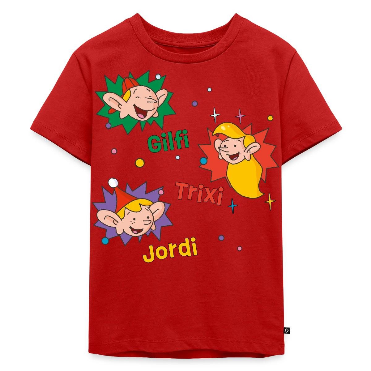 T-Shirt Weihnachtsmann & Co. KG Gilfi, Trixi Und Jordi Kinder Premium T-Shirt