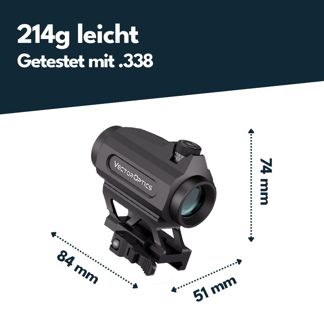 Vector Optics Punktvisieraufsatz Vector Optics SCRD-72 Maverick-II 1x25 GenII Motion Sensor