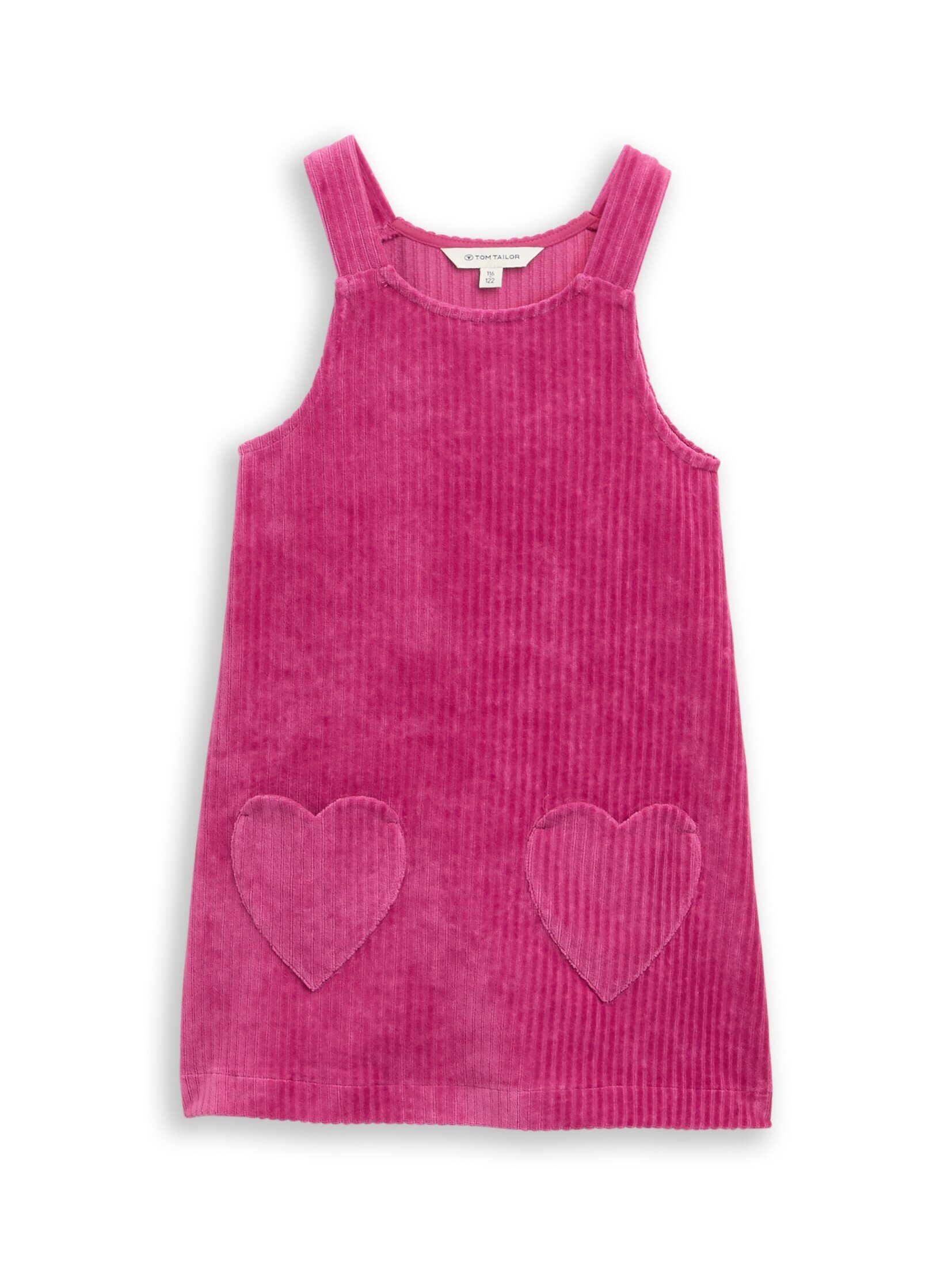 TOM TAILOR Sommerkleid Kleider & Jumpsuits Mini-Kleid aus Cord mit Herztaschen