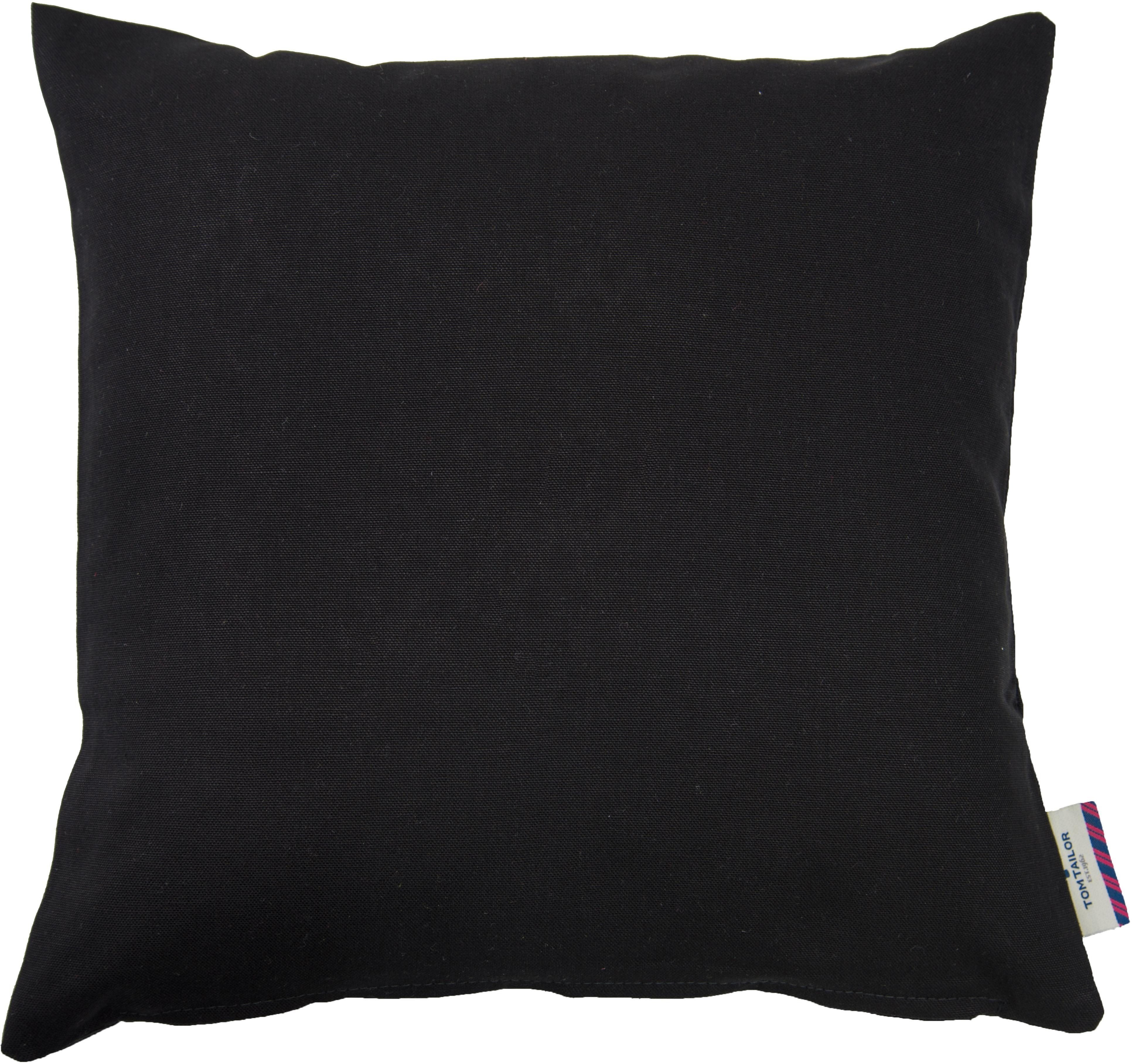 TOM TAILOR HOME Dekokissen Dove, unifarben, Kissenhüllen ohne Füllung, 2er Pack
