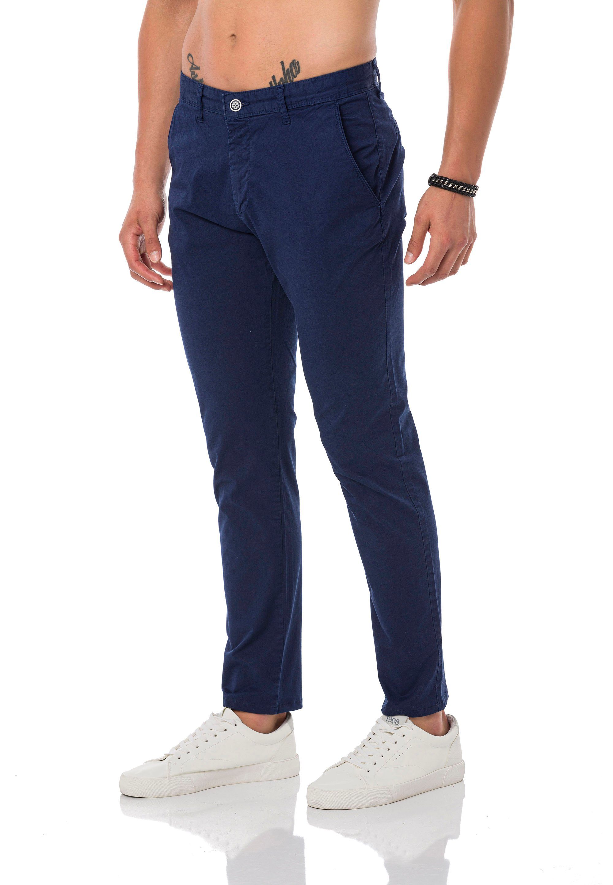 RedBridge Chinohose Premium Allrounder Hose vielseitig kombinierbar Indigo