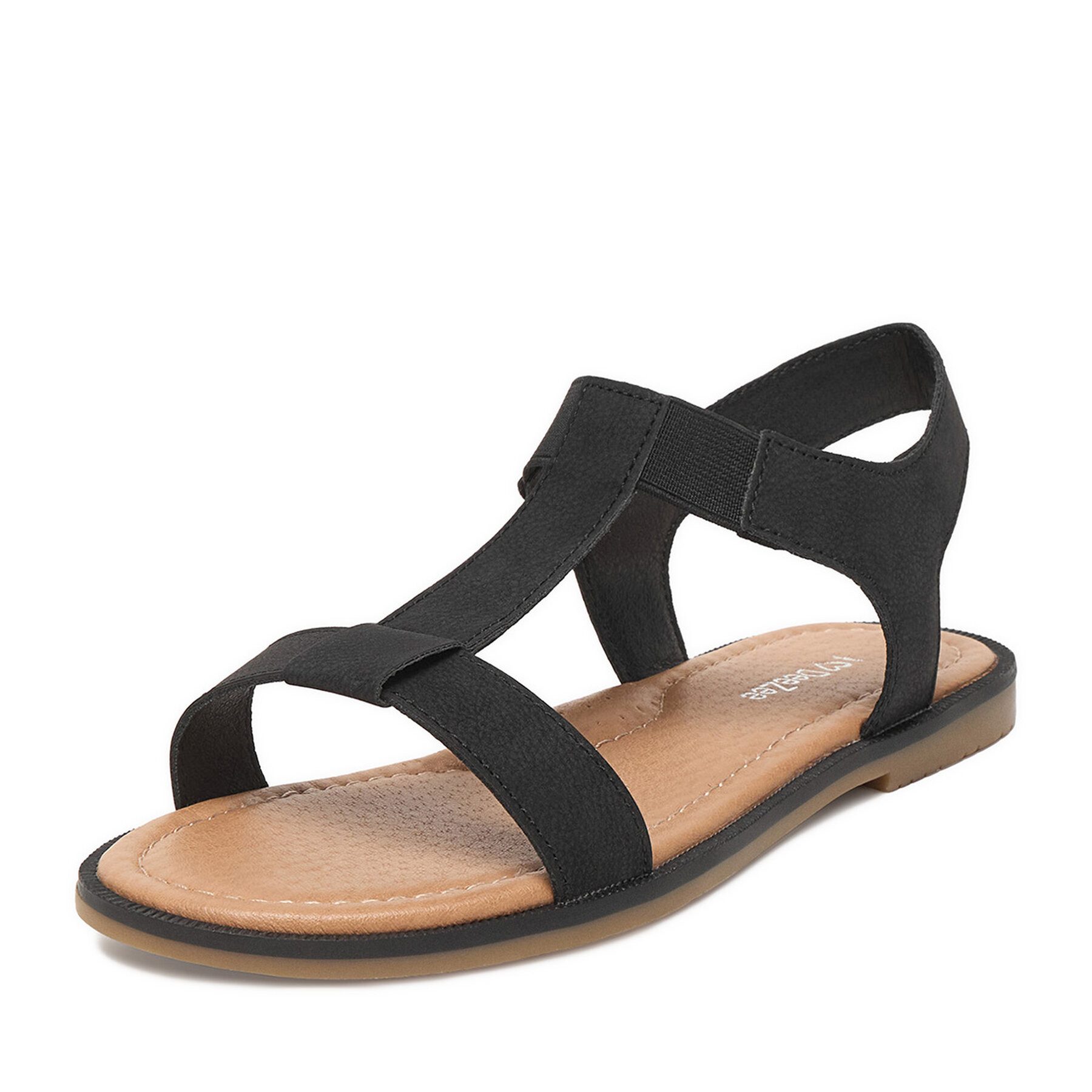 DeeZee Deezee Damen-Sandalen Schwarz Sandale