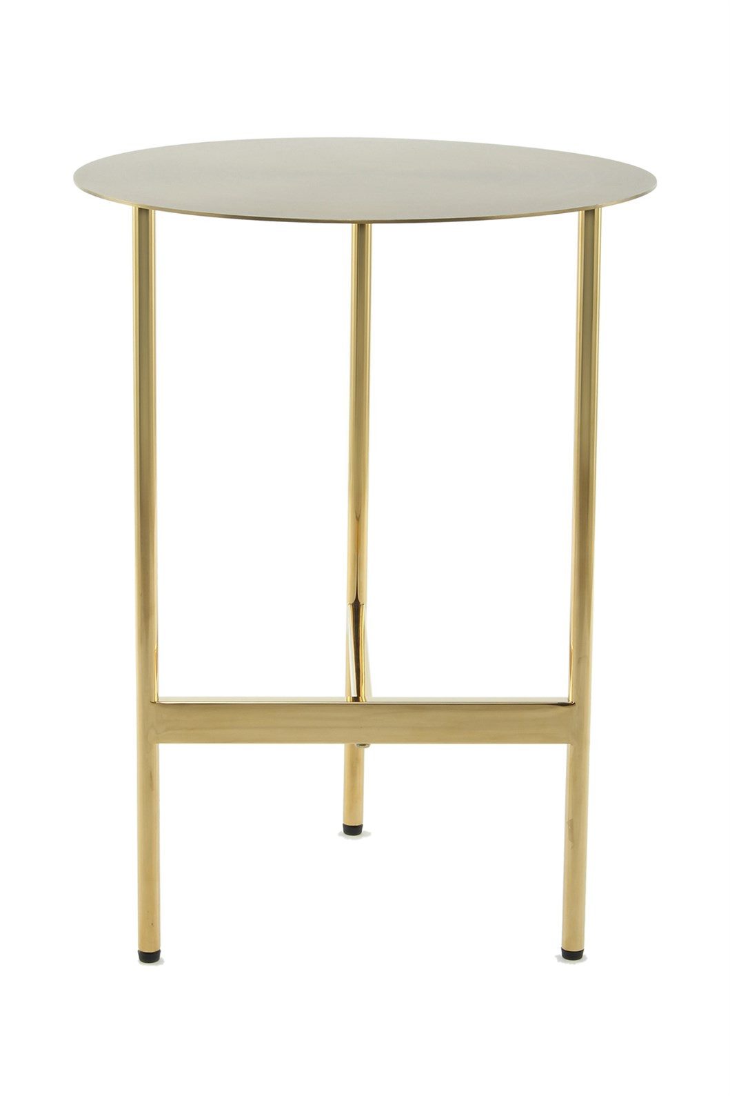 Qiyano Beistelltisch Couchtisch Maile Gold - Modern, Wohnzimmer, Metall, Robust