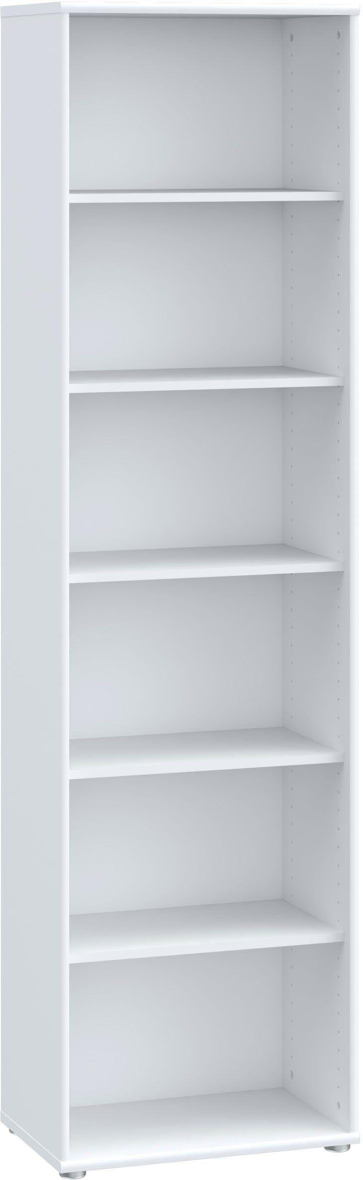 FORTE Regal Tempra, Mehrzweckregal schmal, Höhe 197,5 cm, 5 Ablageböden, Hö günstig online kaufen