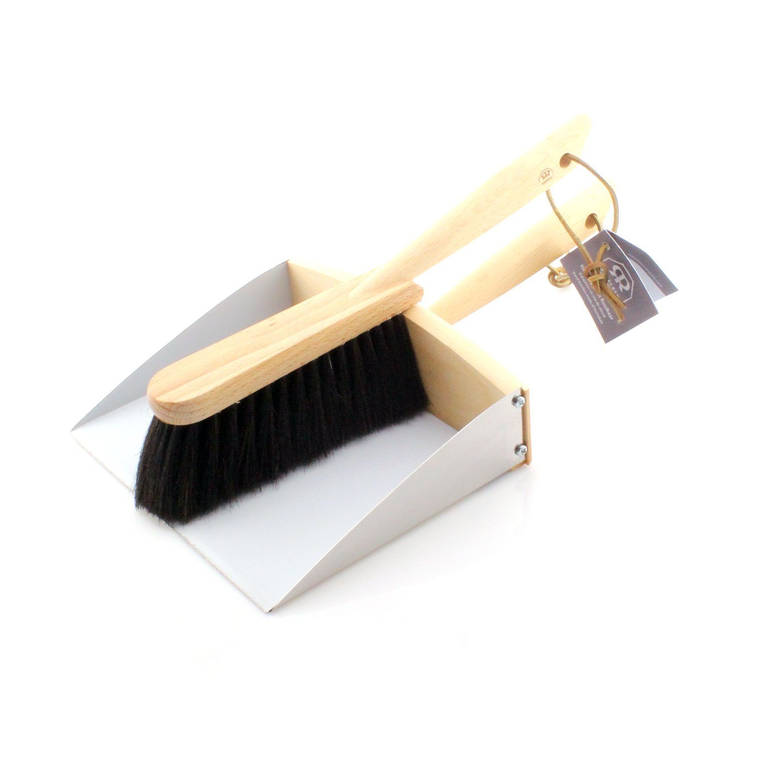 Bürstenhaus Redecker Kehrgarnitur Redecker Kehrschaufel / Handfeger-Set mit Magnet, Boden, (Set)