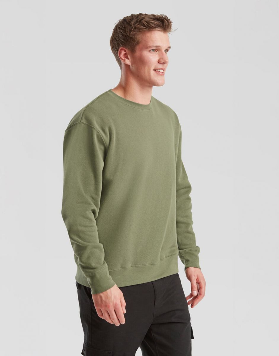 Fruit of the Loom Sweatshirt Herren Premium Set-In-Sweat