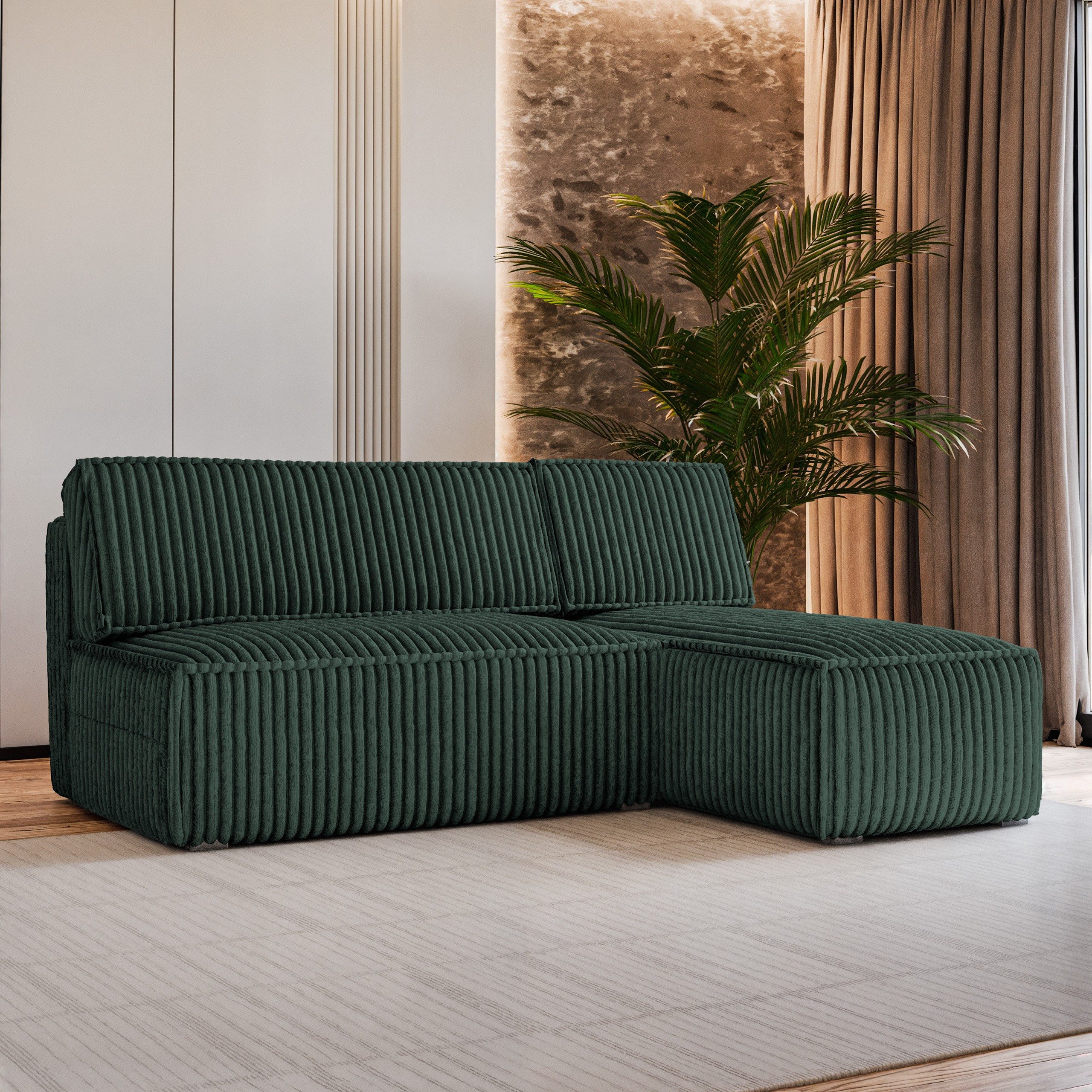 Masseno Ecksofa BRISO mit Schlaffunktion L-Form, günstig online kaufen