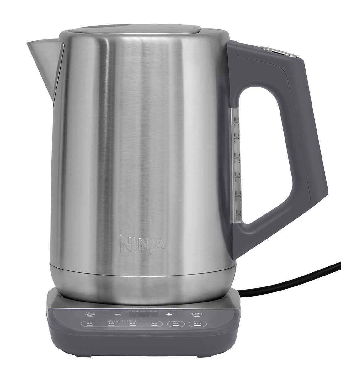 NINJA Wasserkocher KT201EU, 1,7 l, 3000 W, 40-100 °C, Edelstahl