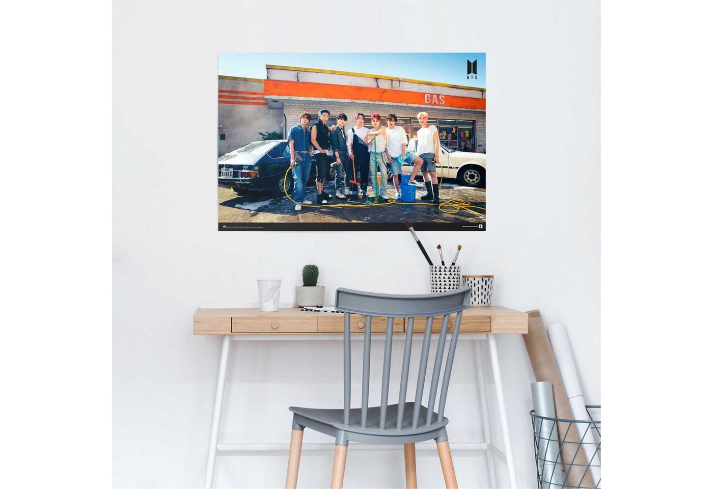 Reinders! Poster »BTS - gas station«-HomeTrends