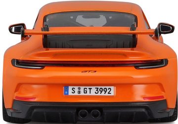 Bburago Sammlerauto Porsche 911 GT3 ´21,orange, Maßstab 1:24