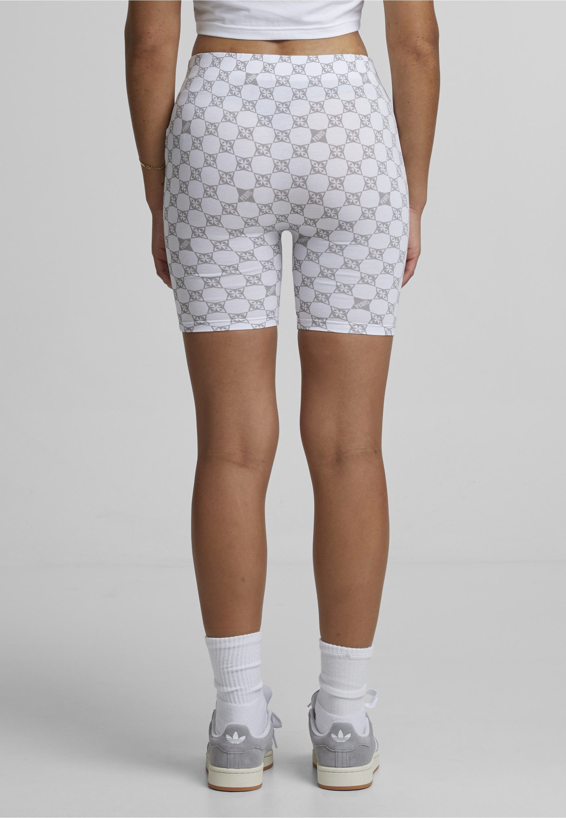 PEQUS Radlerhose PEQUS PEQUS Aether Monogram Biker Shorts (1-tlg)