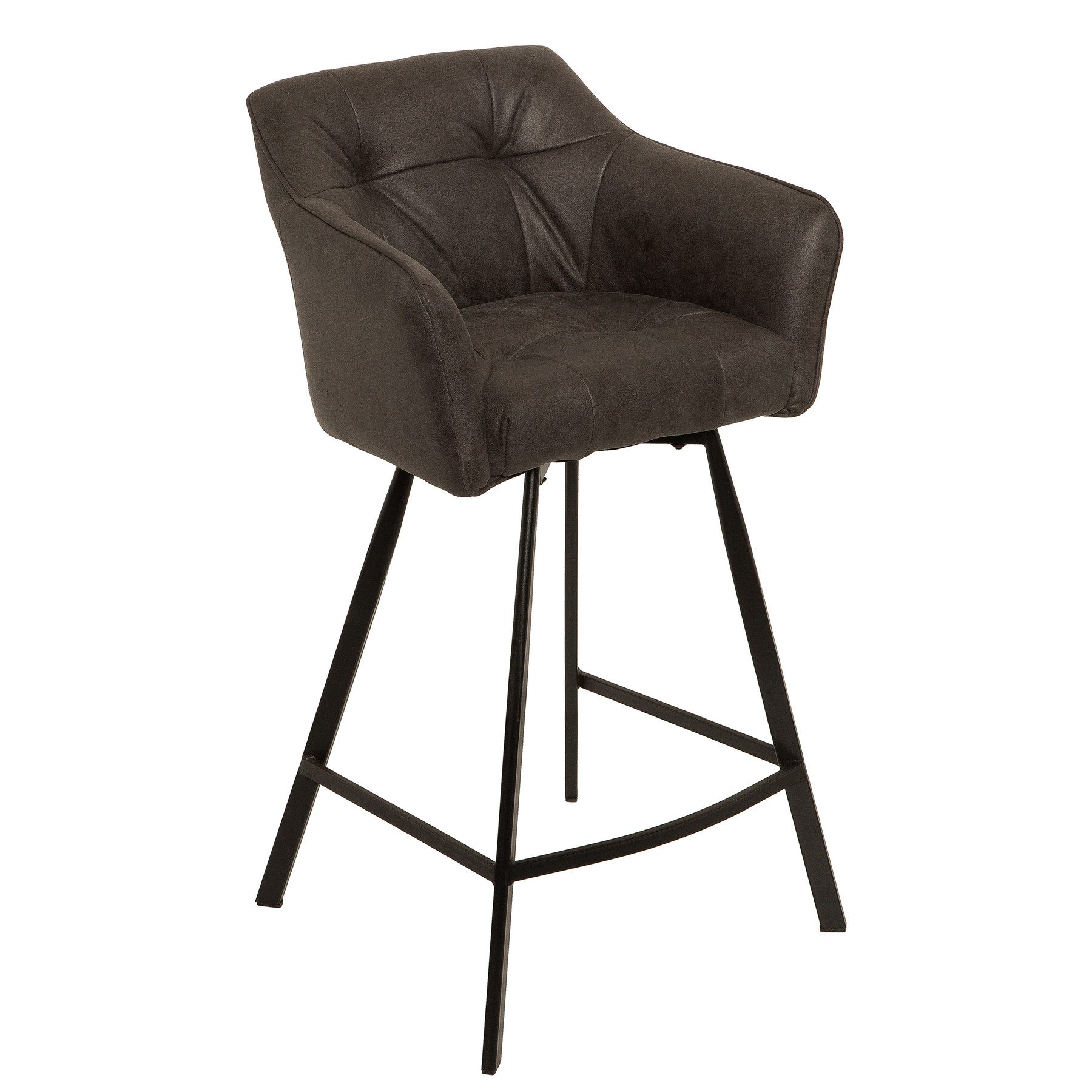 riess-ambiente Barhocker LOFT 100cm antik grau, günstig online kaufen