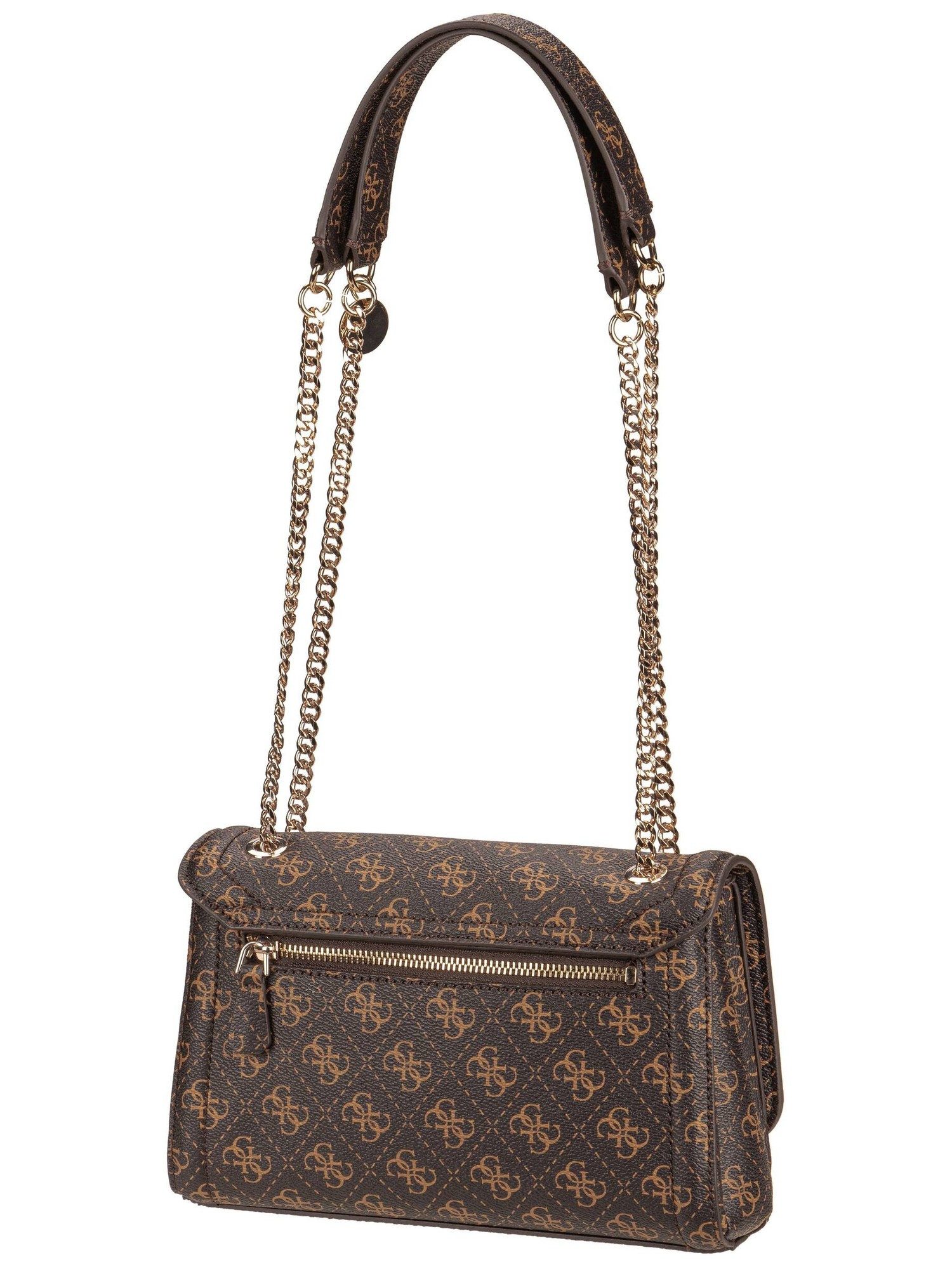 Guess Handtasche Noelle II Conv XBody Flap 72210 Logo, Schultertaschen