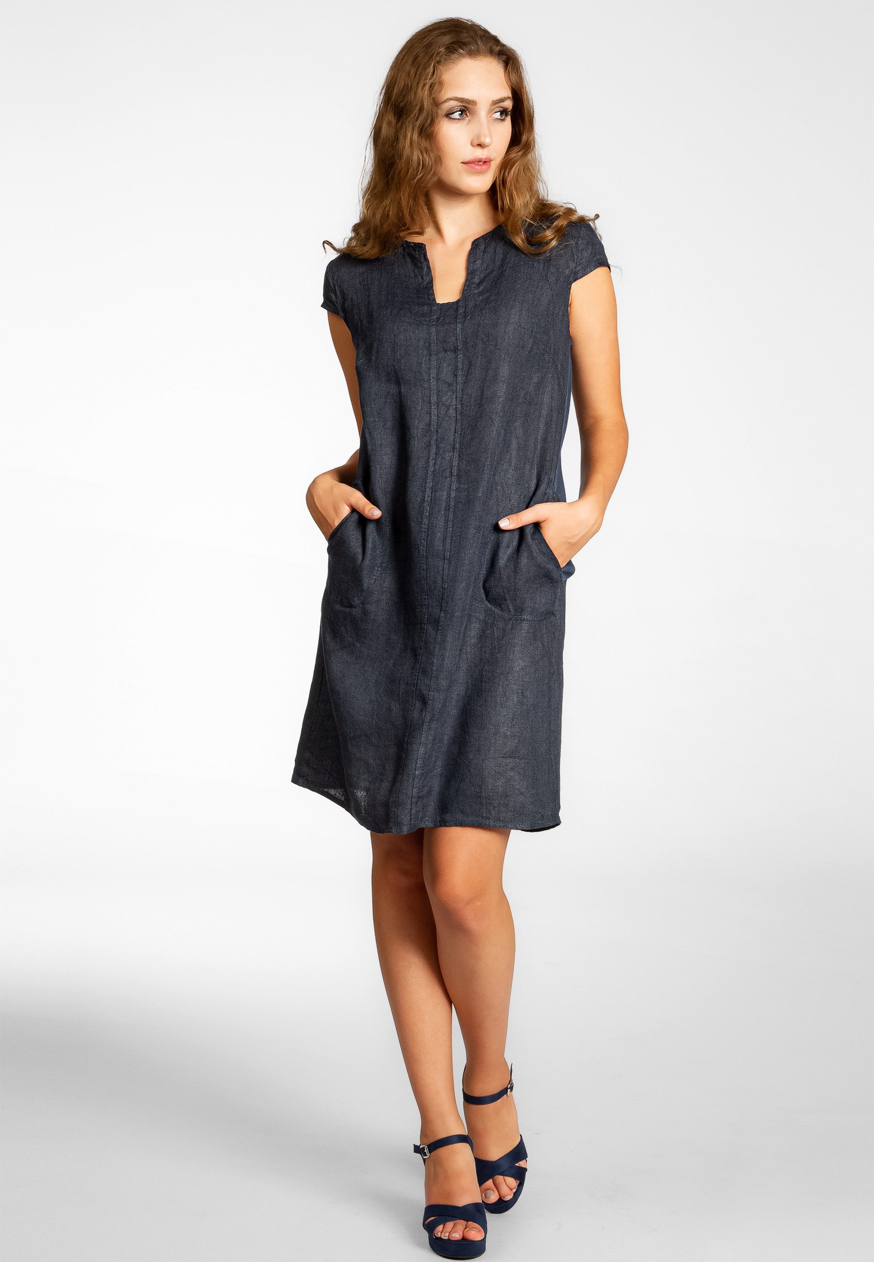 Caspar Sommerkleid Caspar SKL036 Damen Sommer günstig online kaufen