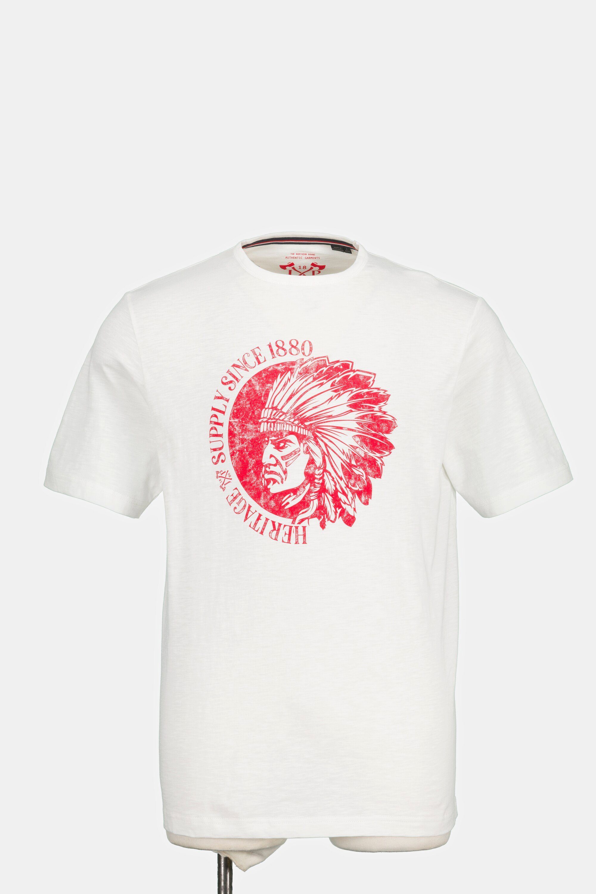 Print T-Shirt Native Halbarm T-Shirt American JP1880