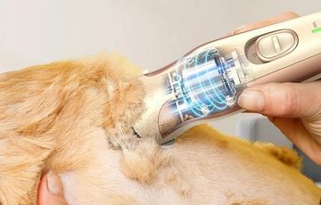 Oneisall Hundeschermaschine Trimmer/Haarschneidemaschine für Haustiere Oneisall DTJ-002 Gold