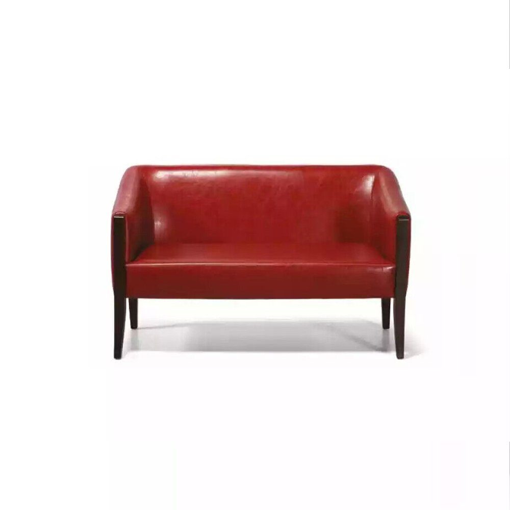 Luxus, Designer Moderner JVmoebel Europe Made In Polster Sessel Sofa Rote Sofagarnitur Zweisitzer