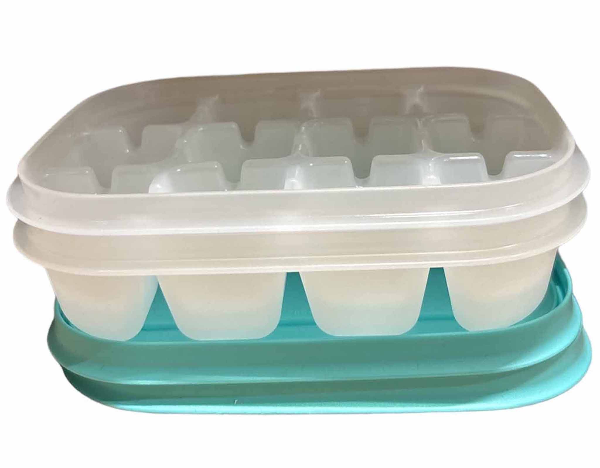 TUPPERWARE Eiswürfelform TUPPERWARE Eis Kristalle Eiswürfel-Maker Eiswürfelform 2er-Set 160ml