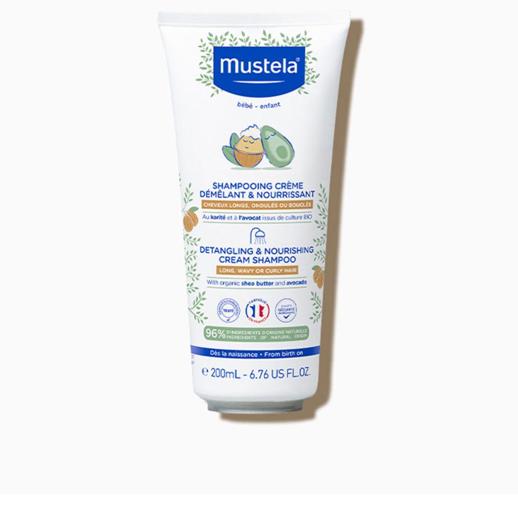 Mustela Haarshampoo Bébé Entwirrendes & pflegendes Creme-Shampoo