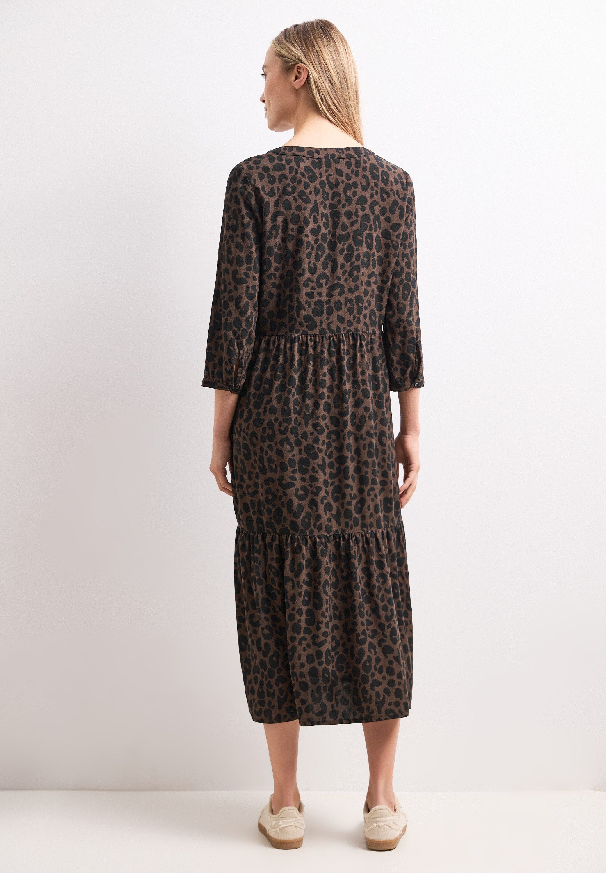 STREET ONE Midikleid aus Viskose