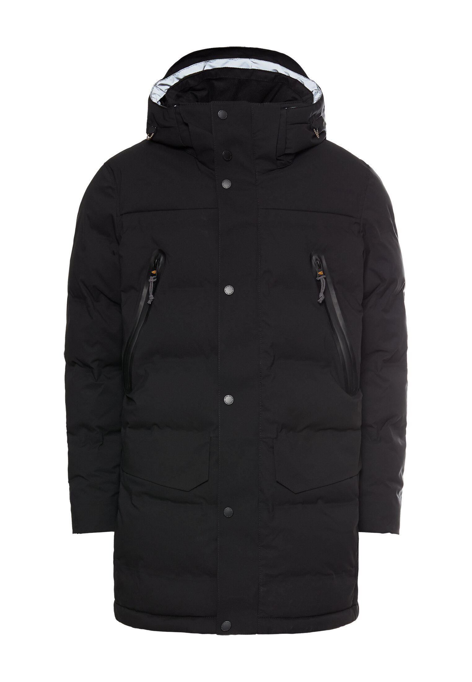 Funktionsjacke mit abnehmbarer Kapuze Langarm