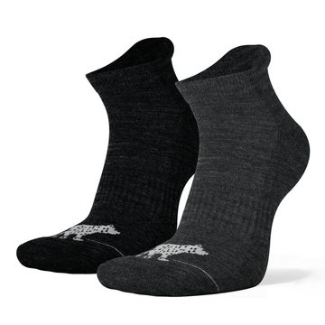 NORDSOX Wandersocken 3er Set verschiedene Längen Premium Merino Wolle für Damen & Herren (3-Paar) Klimaregulierend & sehr weich & atmungsaktiv