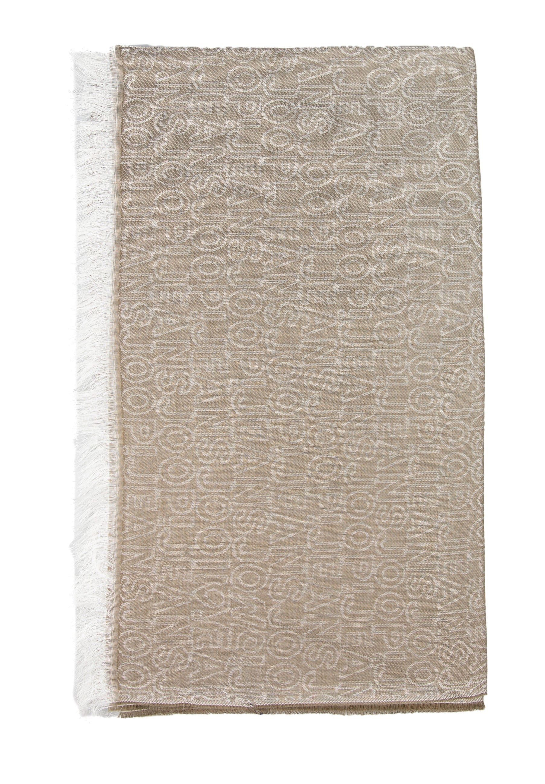 Joop Jeans Schal Mace mit Fransen, (keine Angabe, 1-St. keine Angabe)