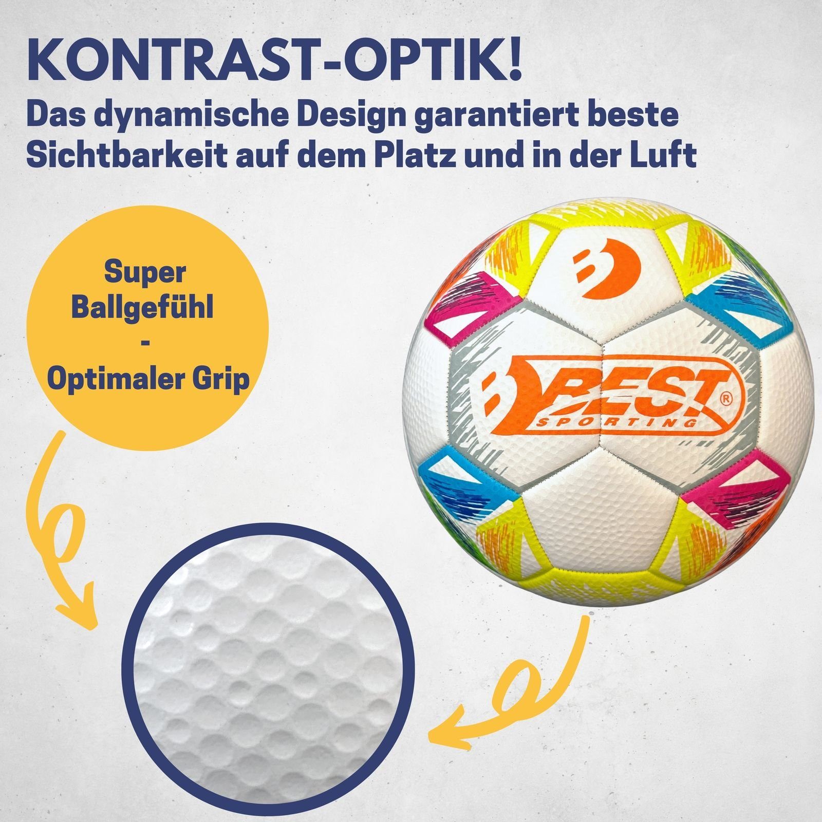 Best Sporting Spielball Fußball "SPIRIT"