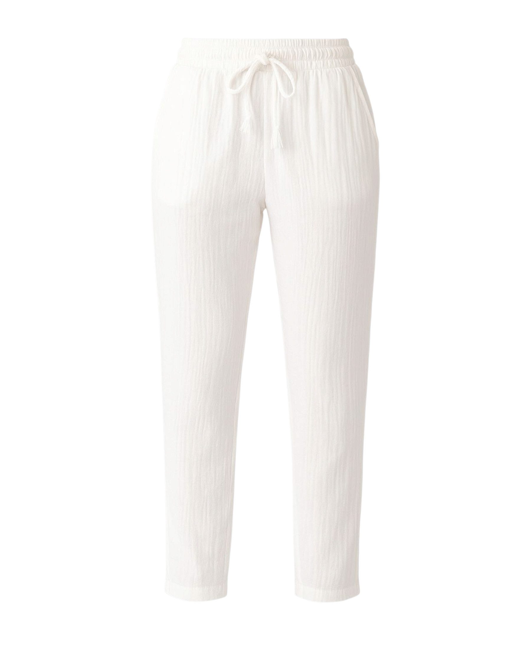 WENOR Schlupfhose Musselin Sommerhose, 100 % Baumwolle, elastischer Bund, K günstig online kaufen