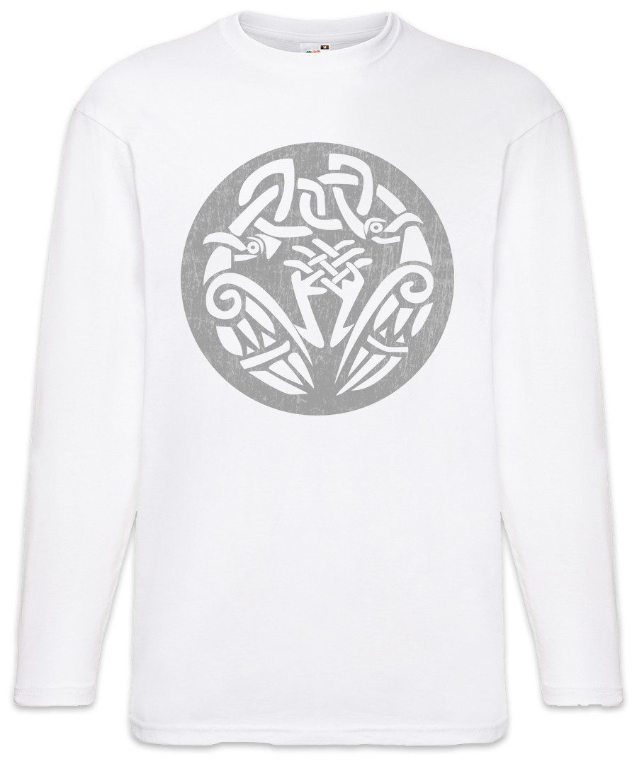 Langarmshirt Celtic Birds Langarm T-Shirt Kelten Celts Celte Keltischer Kreis
