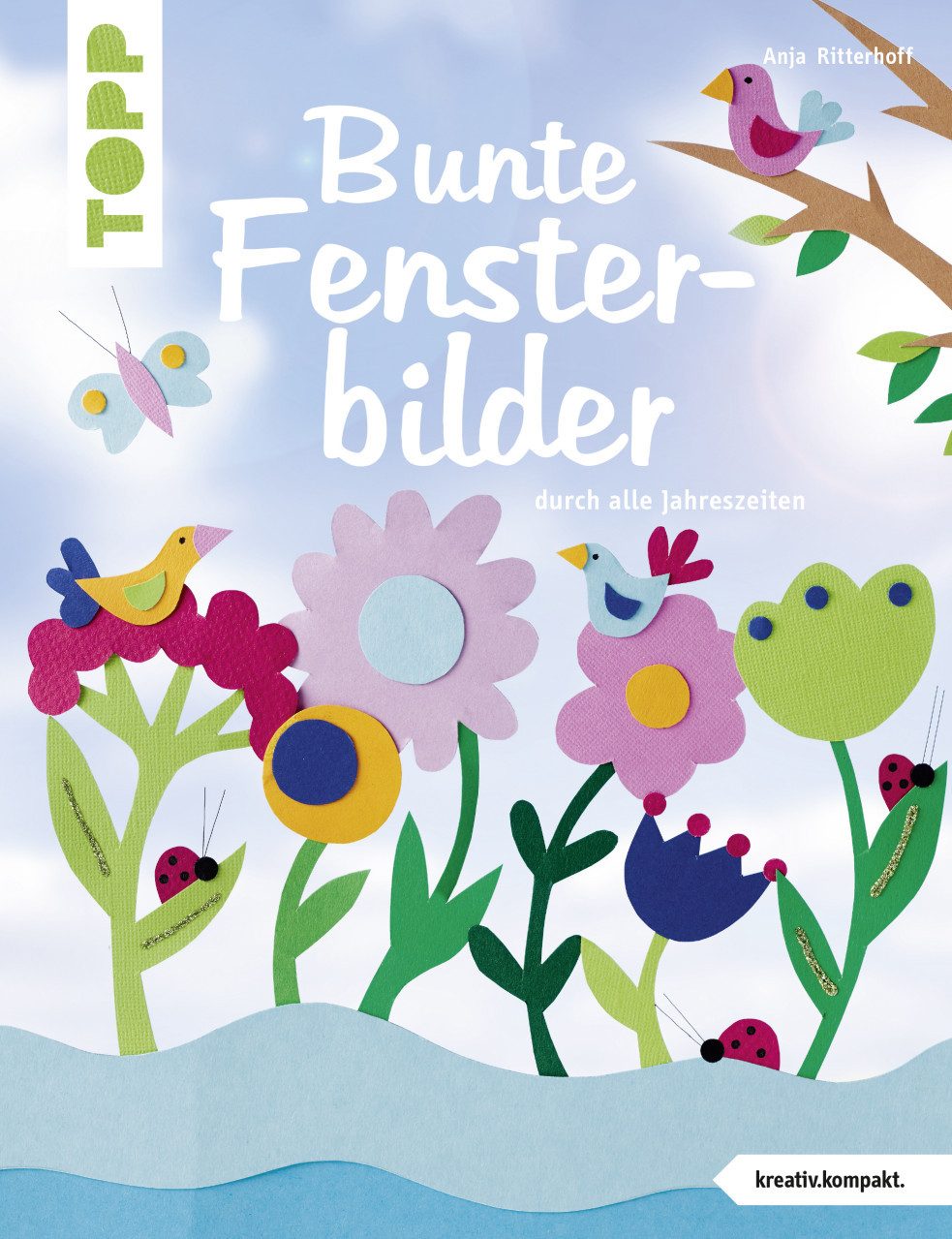 TOPP Kreativ Malbuch Bunte Fensterbilder durch alle Jahreszeiten