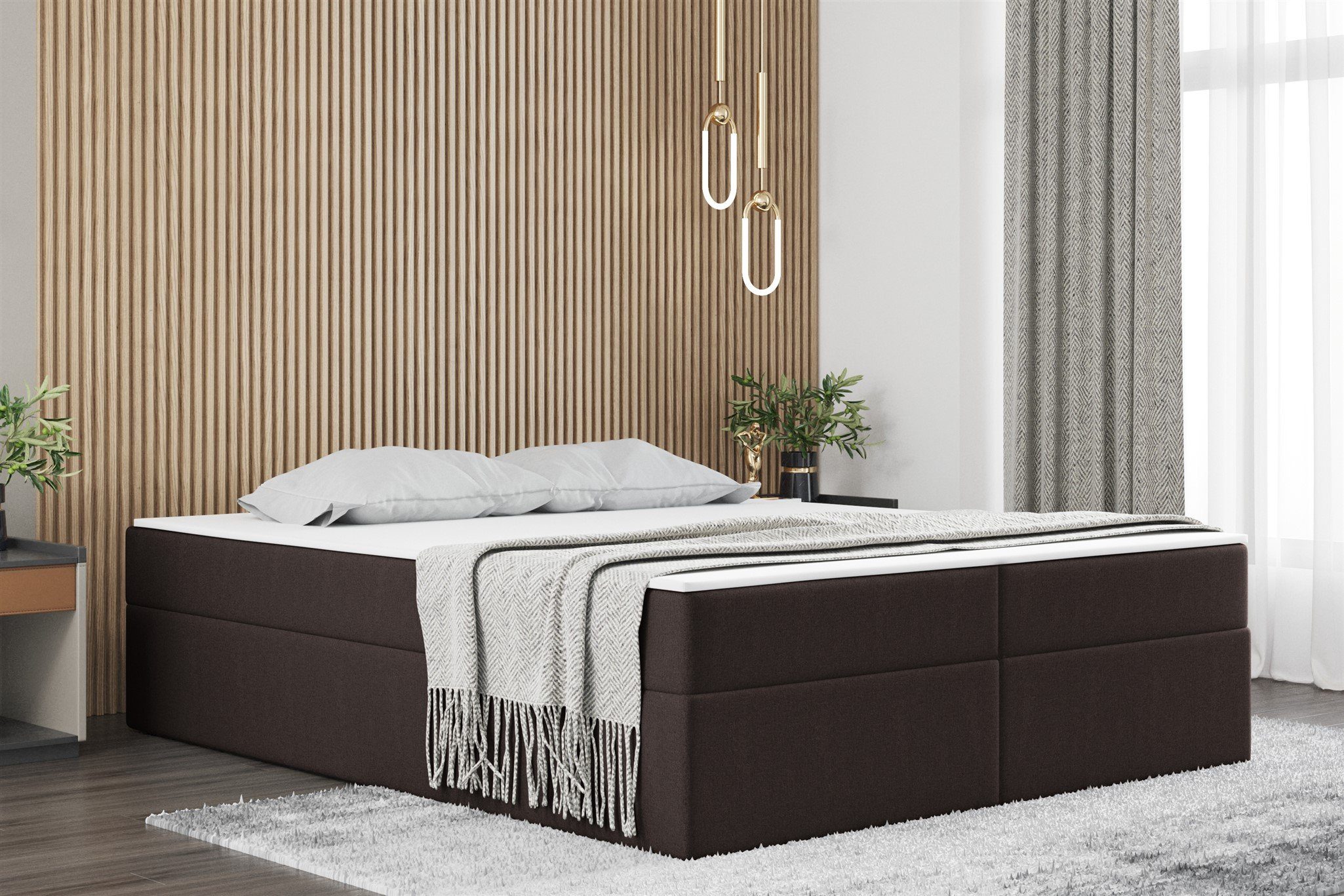 Fun Möbel Boxbett Dachschräge-Schlafzimmerbett PRIMA in günstig online kaufen