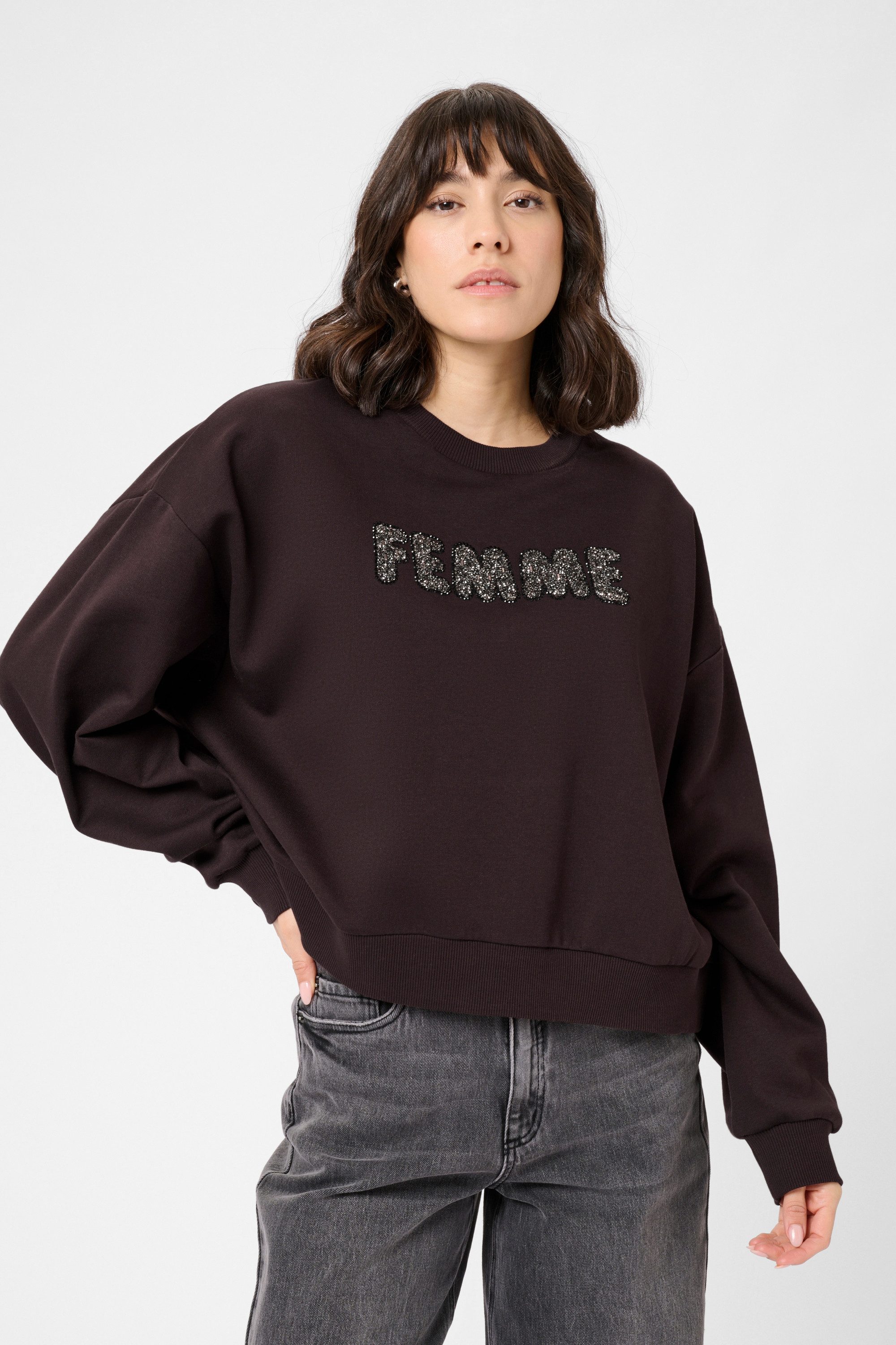 KAFFE Fleecepullover Sweatshirt KAlise