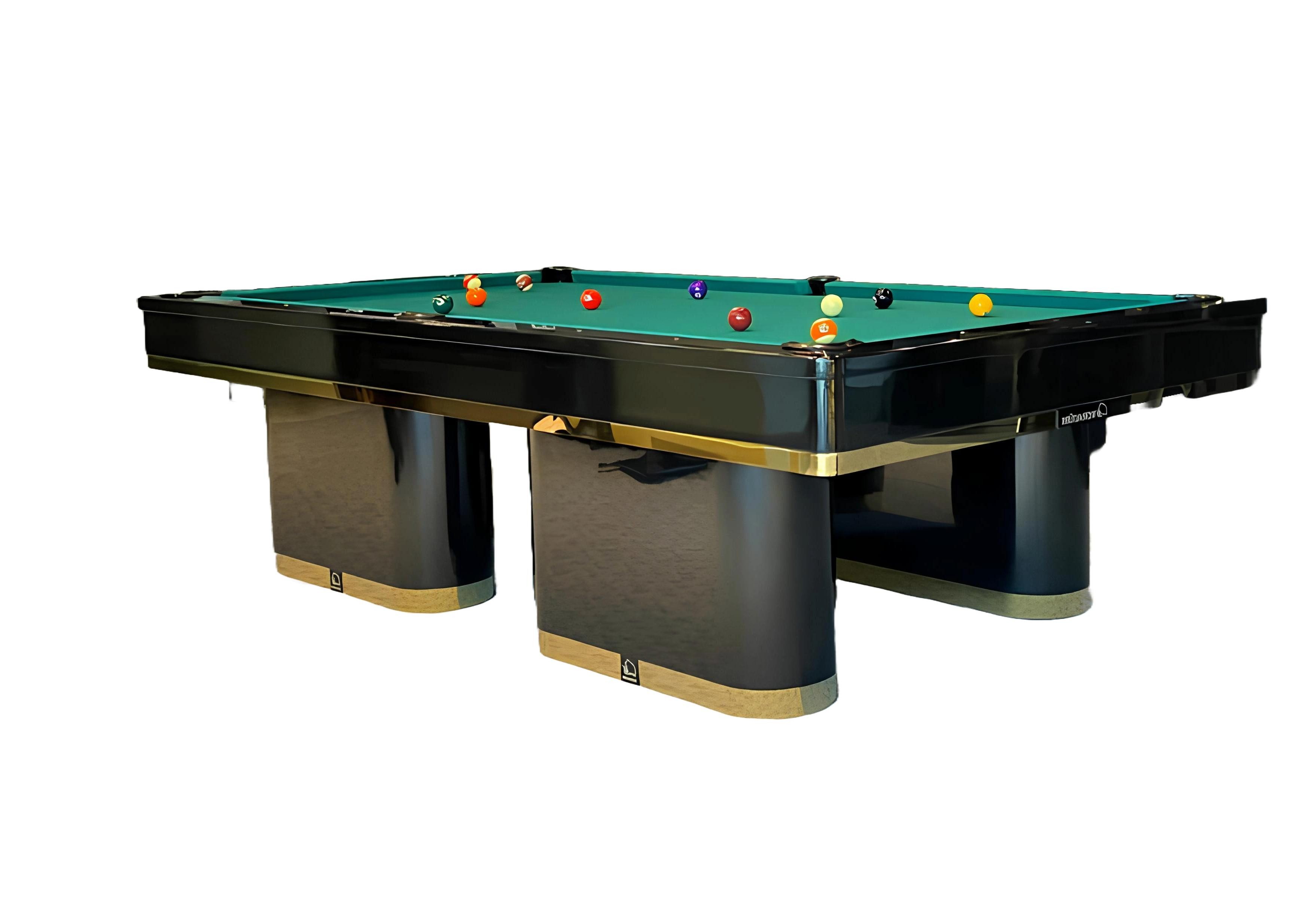 Xlmoebel Billardtisch Poolbillardtisch mit robustem Design und präziser Verarbeitung, Hergestellt in Europa