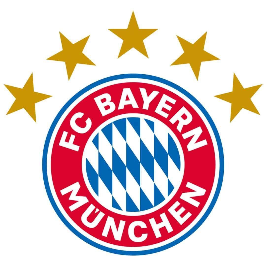 FC Bayern München Wandtattoo Fußball Wandtattoo FC Bayern München Logo  Sterne Klebefolie Kinderzimmer, Wandbild selbstklebend, entfernbar