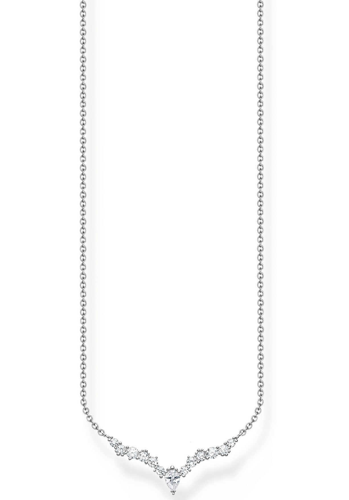 THOMAS SABO Kette mit Anhänger Eiskrist...