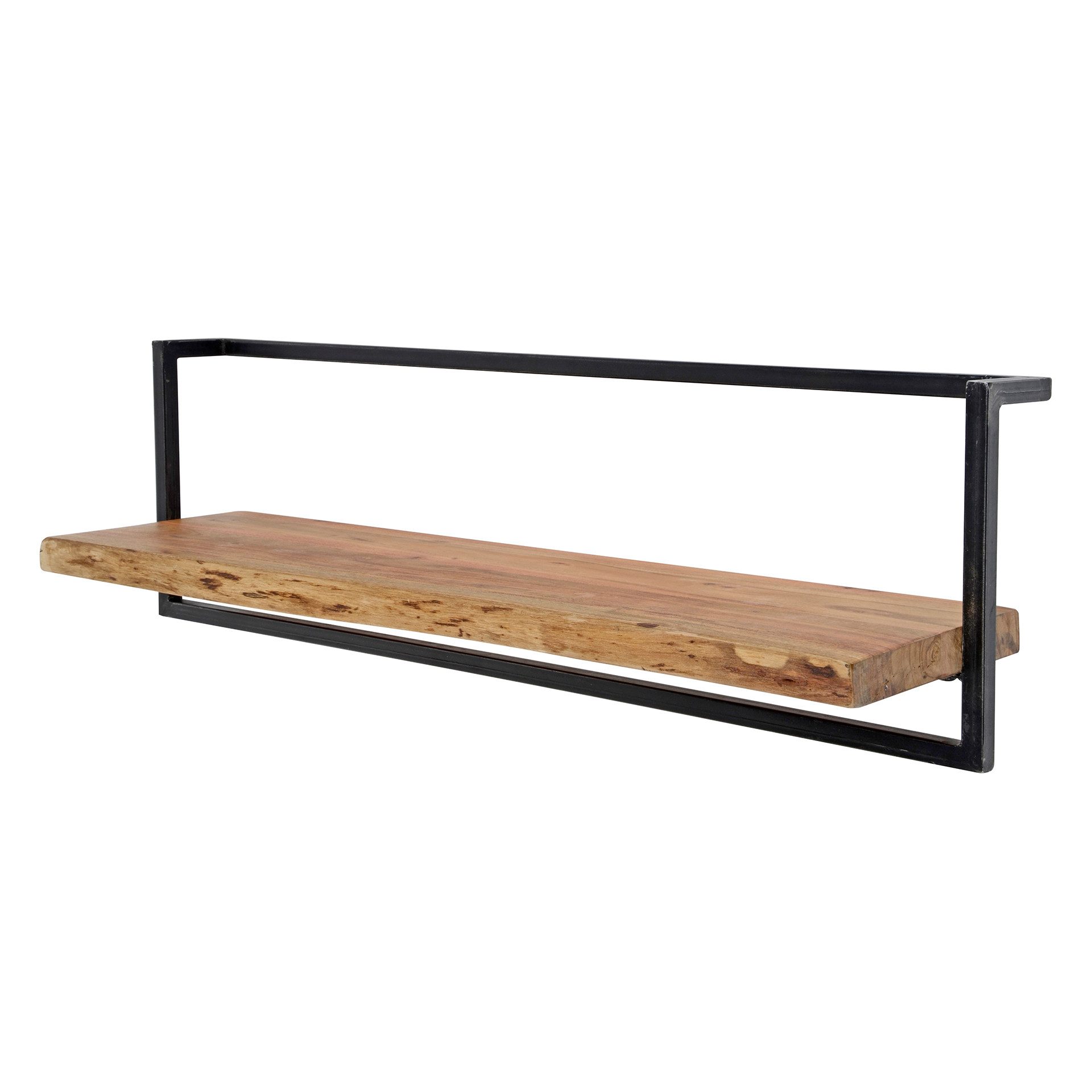 Vintagehaus Wandregal Wandregal Baumkante Edge Metall günstig online kaufen