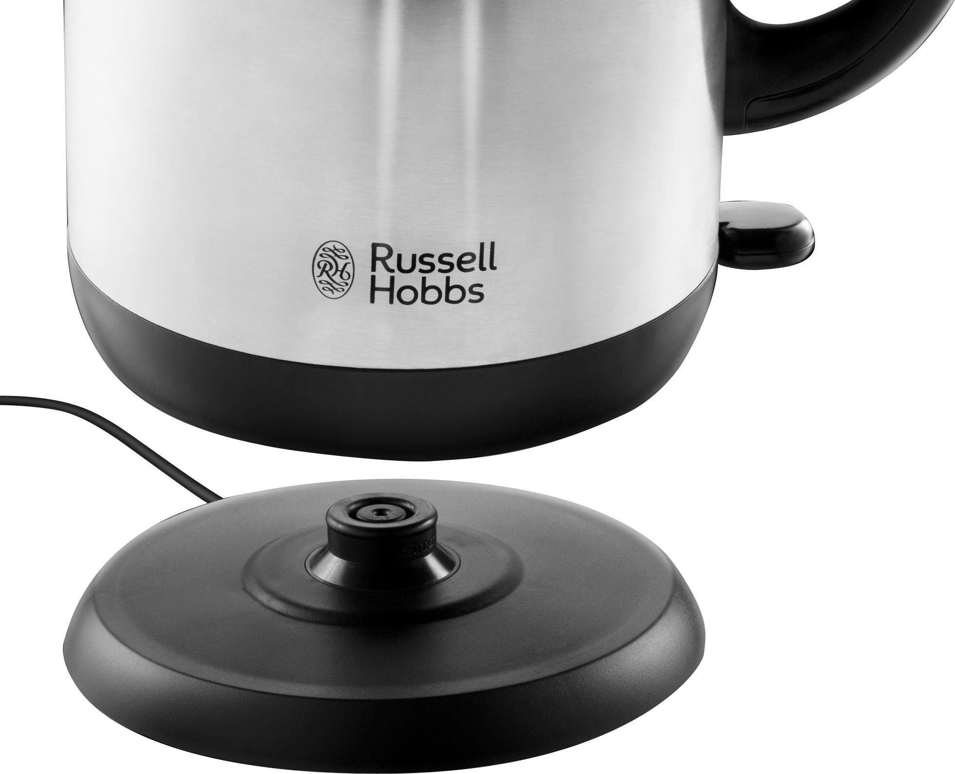 RUSSELL HOBBS Wasserkocher Adventure 23912-70, 1,7 l, 2400 W, Schnellkochfunktion, Kalkfilter, optim. Ausgusstülle