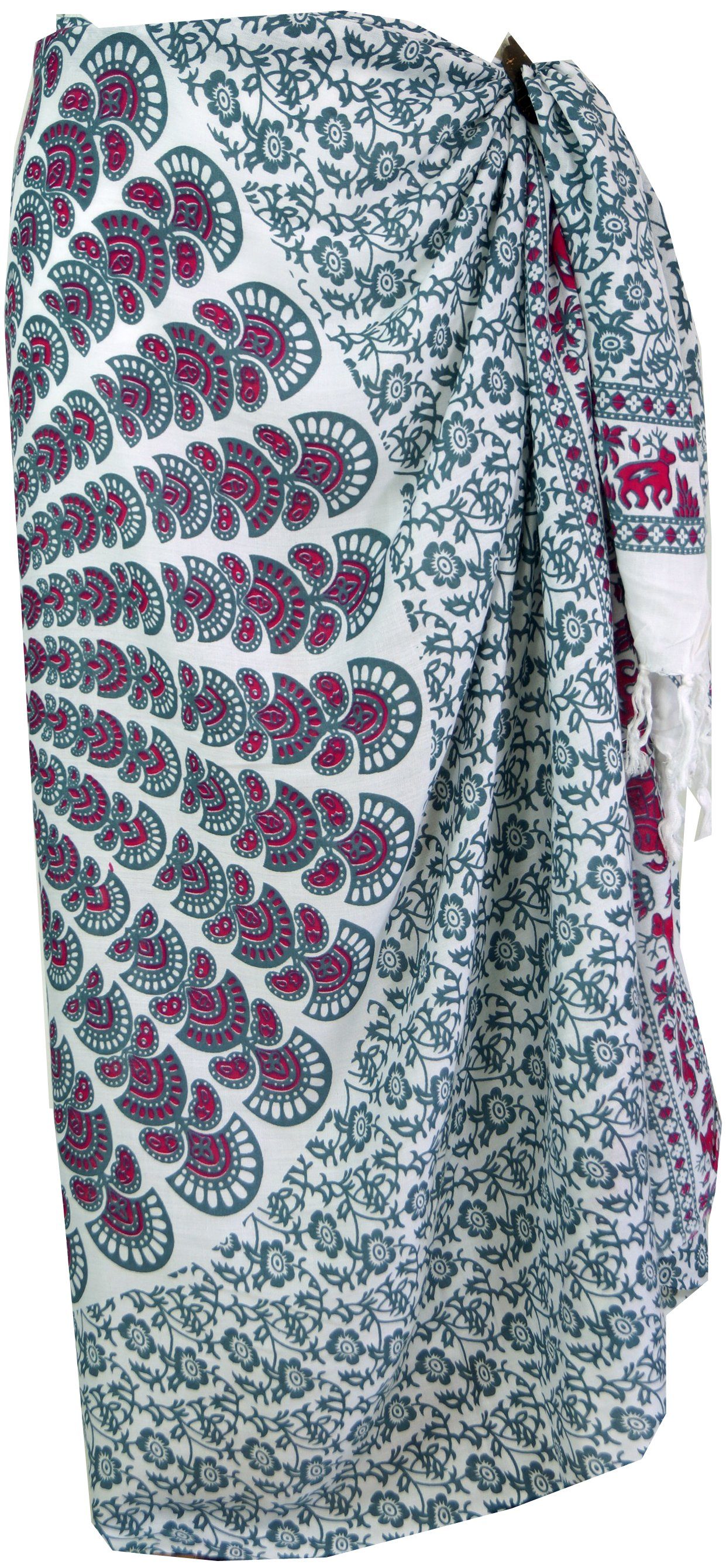 Guru-Shop Sarong Bali Sarong, Wandbehang, Wickelrock, Mandala..